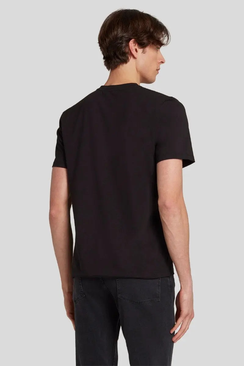 T-Shirt Luxe Performance Black_JSIM2370BK_BK_05