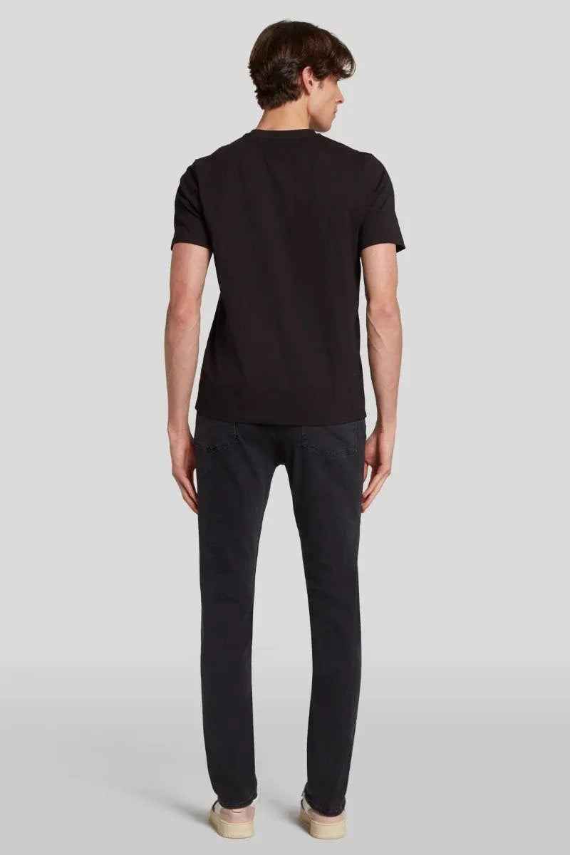 T-Shirt Luxe Performance Black_JSIM2370BK_BK_06