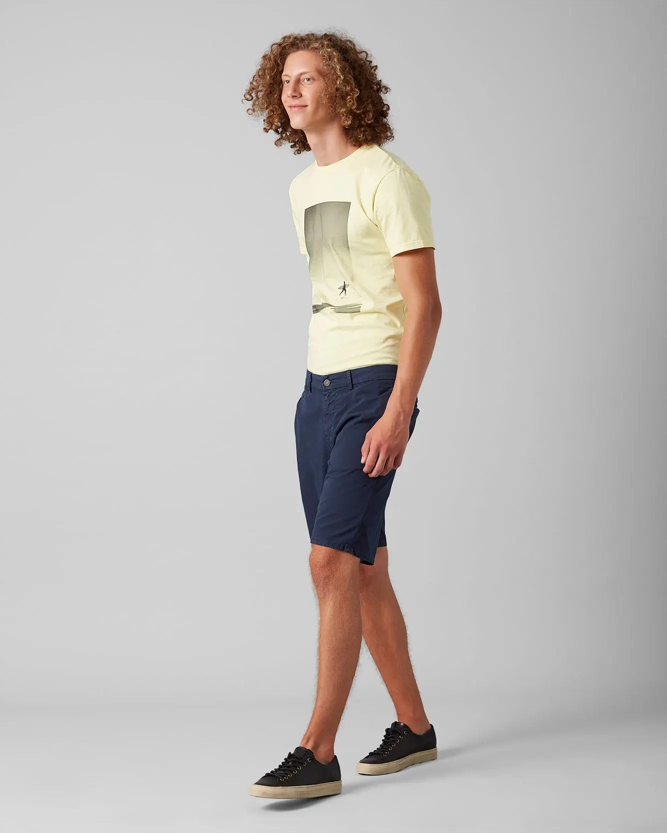 Dark Blue Clean Short Navy Blue - BEVAVA