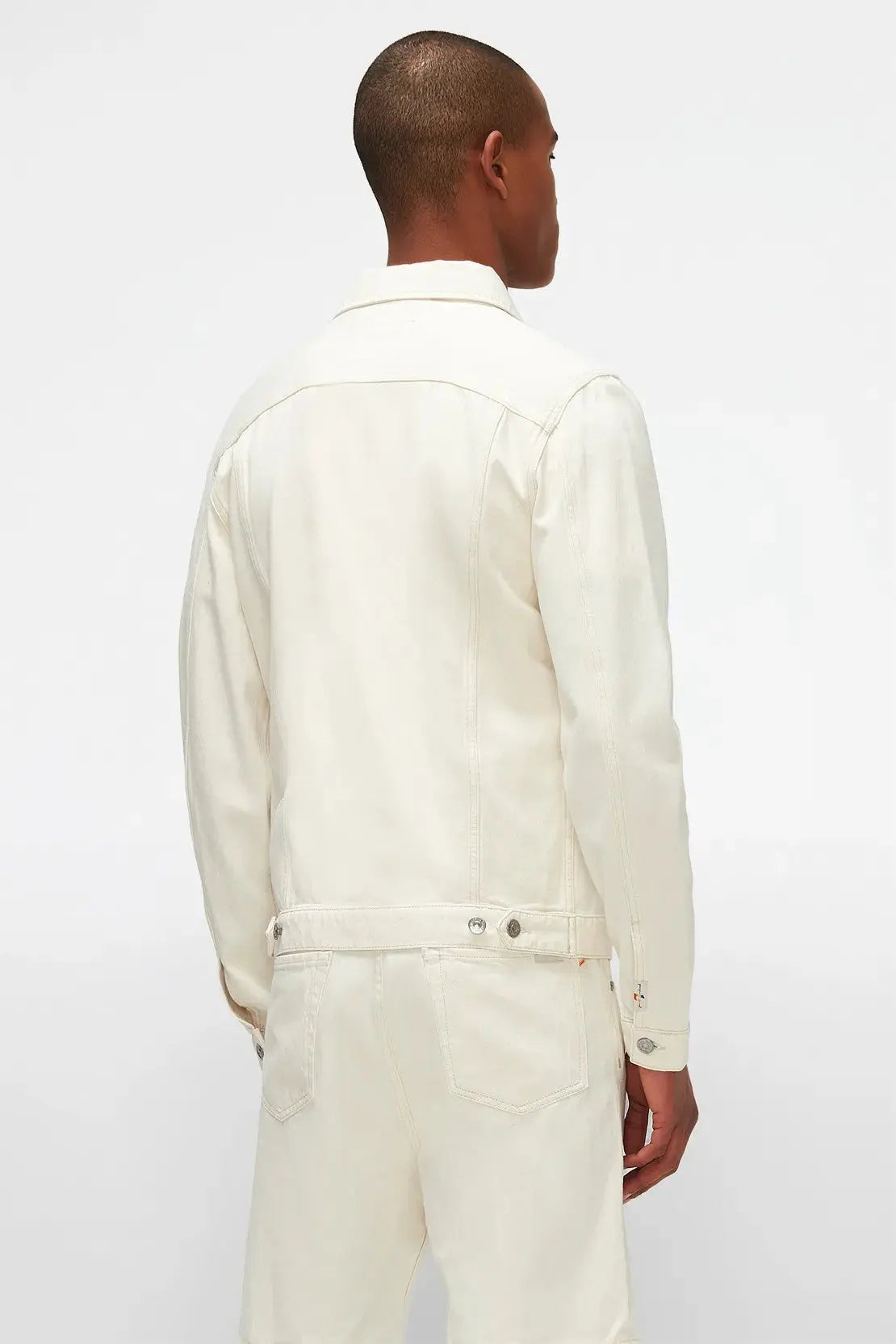White Denim Jacket - BEVAVA