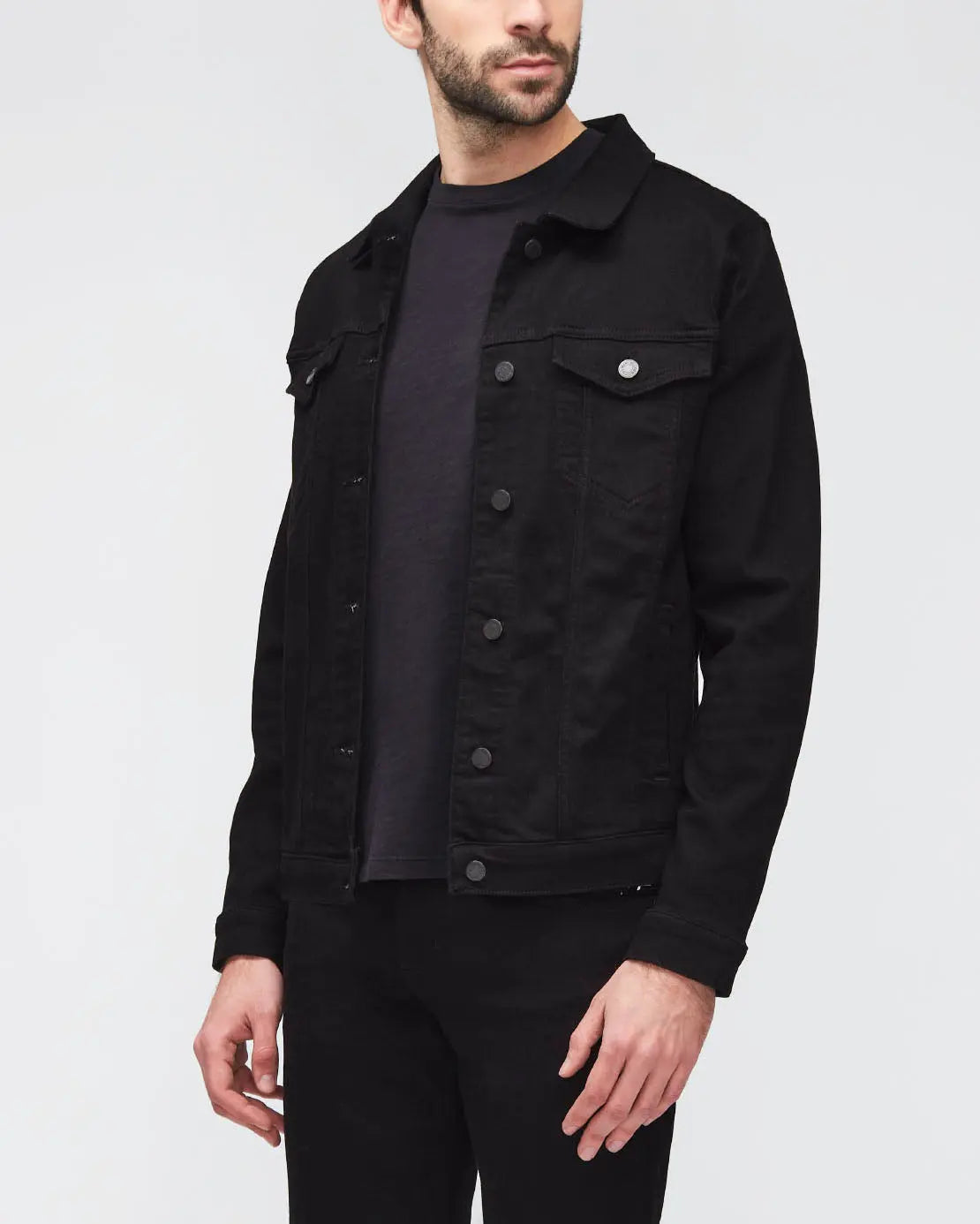 Black Perfect Jacket Luxe Performance Eco Rinse Black - BEVAVA