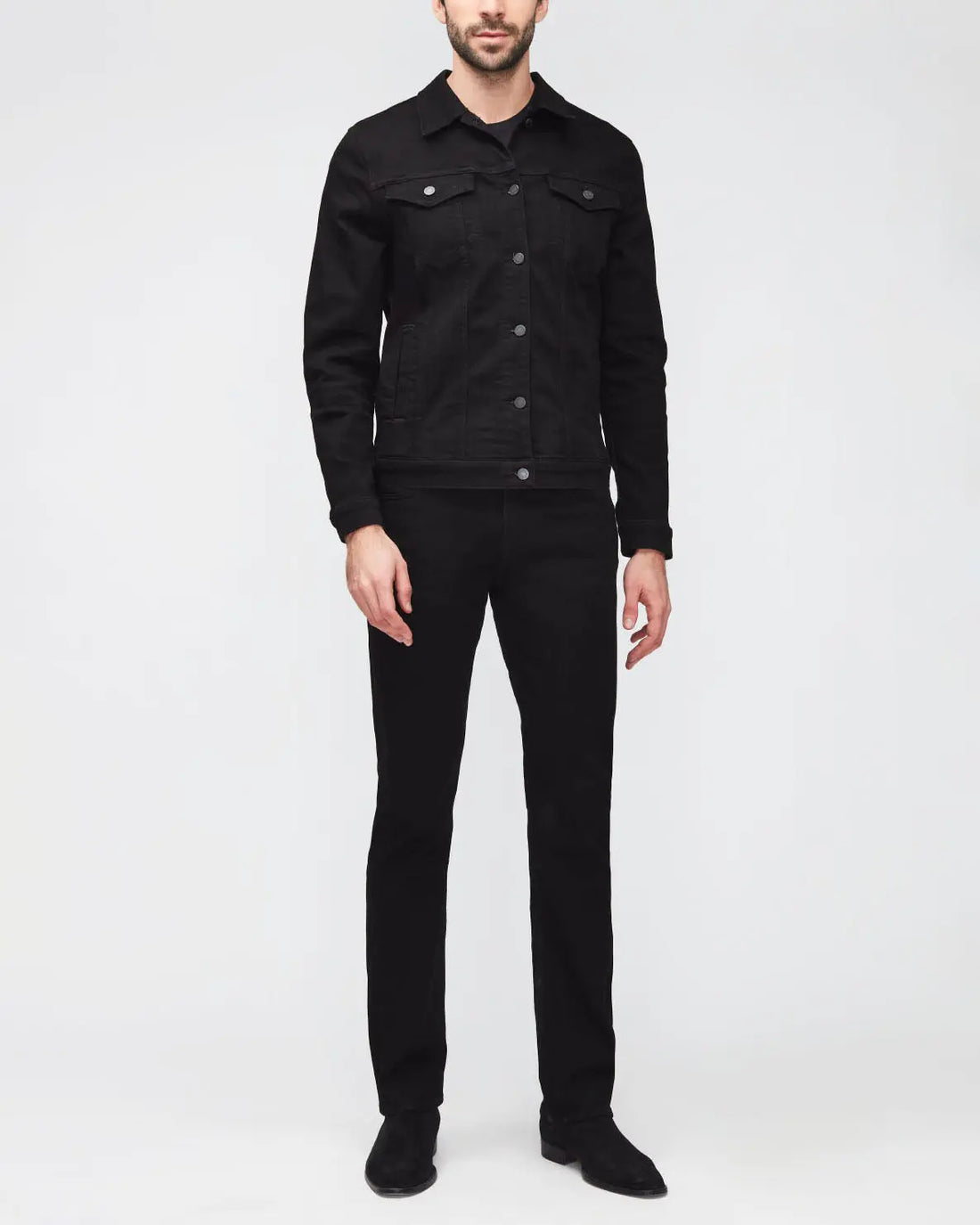 Black Perfect Jacket Luxe Performance Eco Rinse Black - BEVAVA