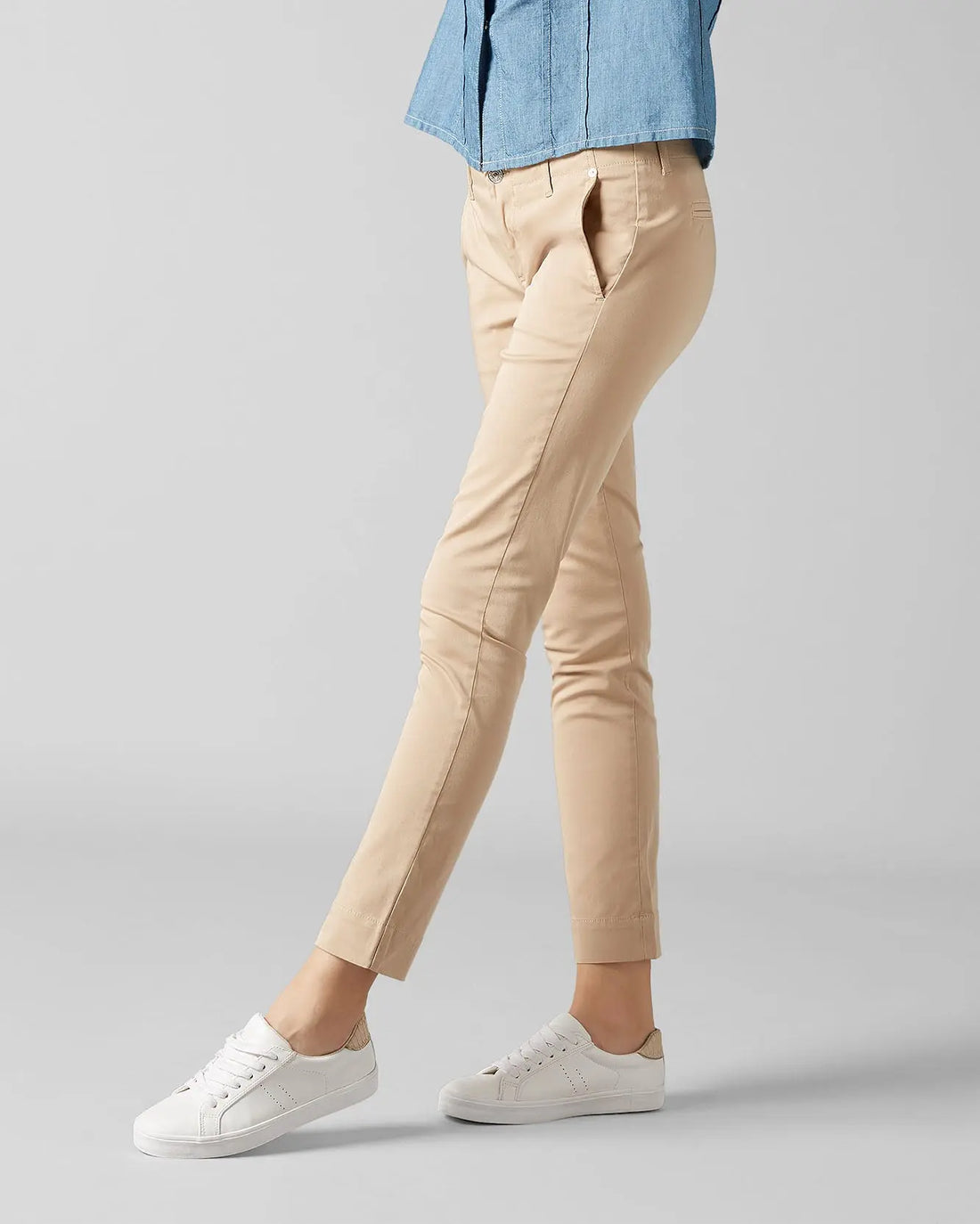 Beige Pyper Chino Sandcastle - BEVAVA