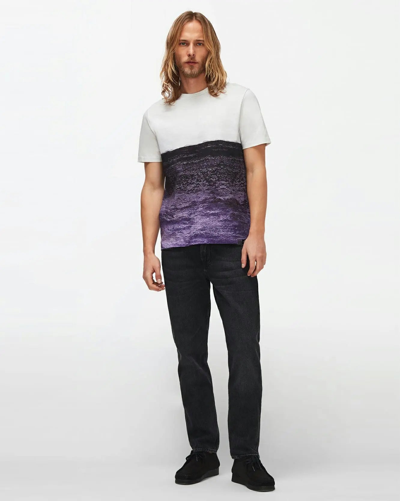 Tee Allover Desert Print Multicolour - BEVAVA