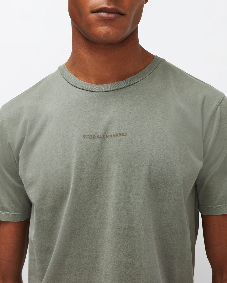 Tee Mineral Dye Light Mint 7 For All Mankind