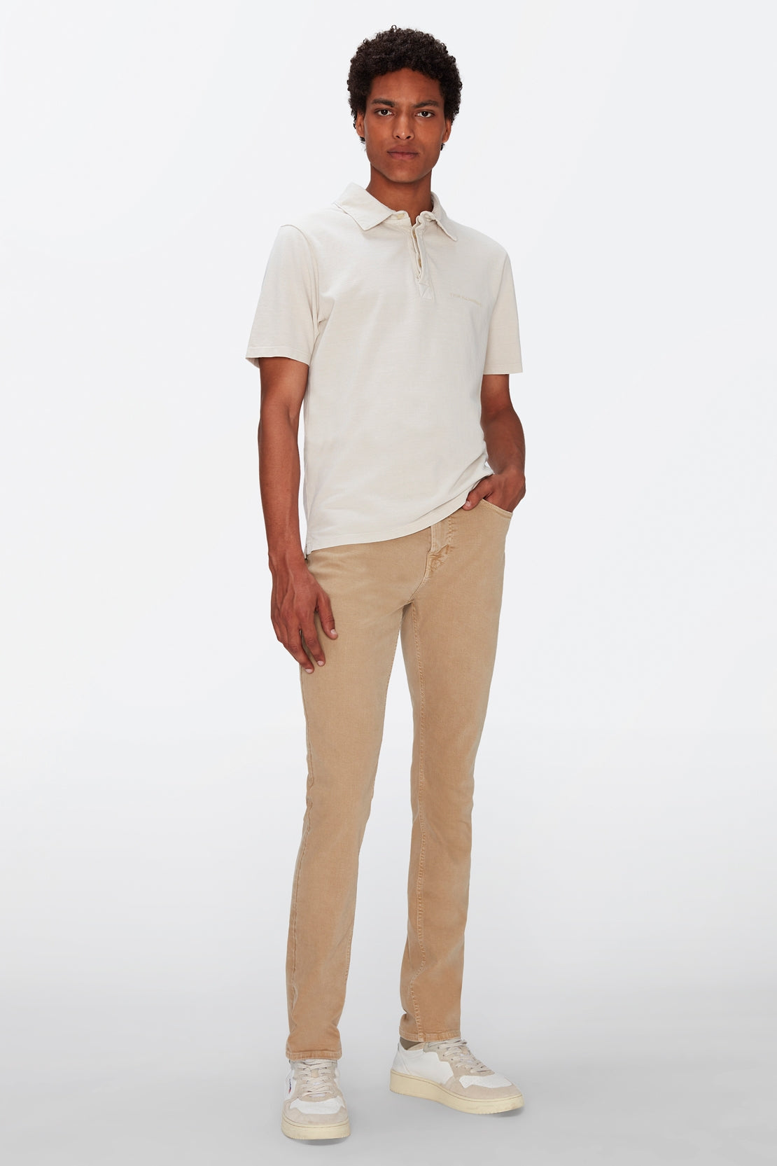 Polo Mineral Dye Ecru 7 For All Mankind