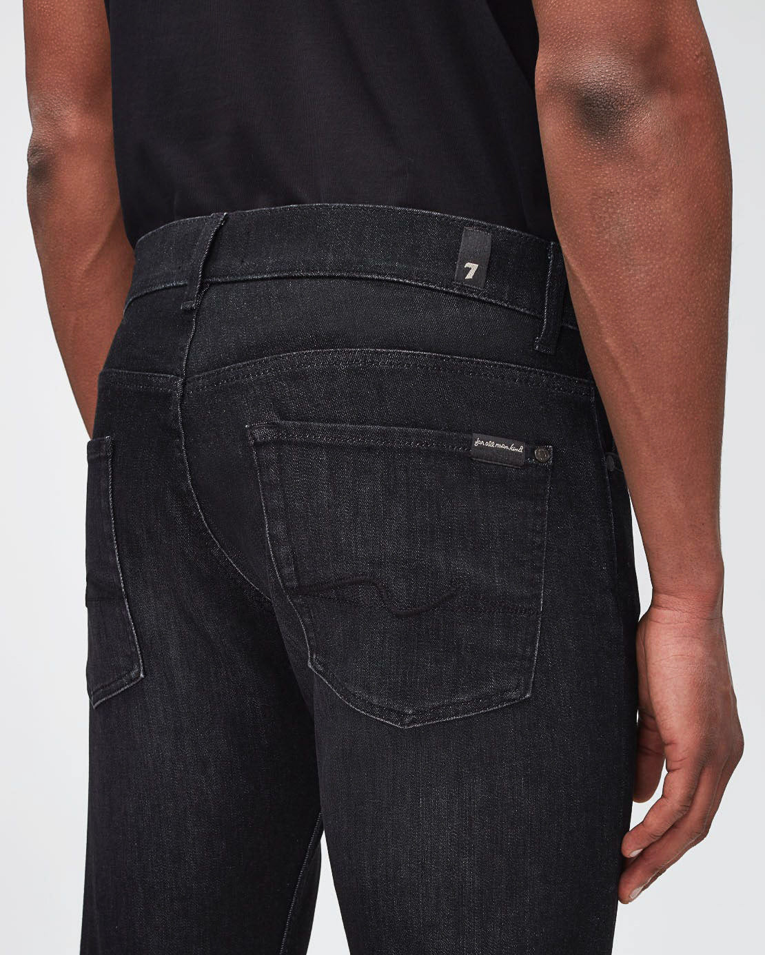 Black Standard Luxe Performance Eco Modern Black 7 For All Mankind