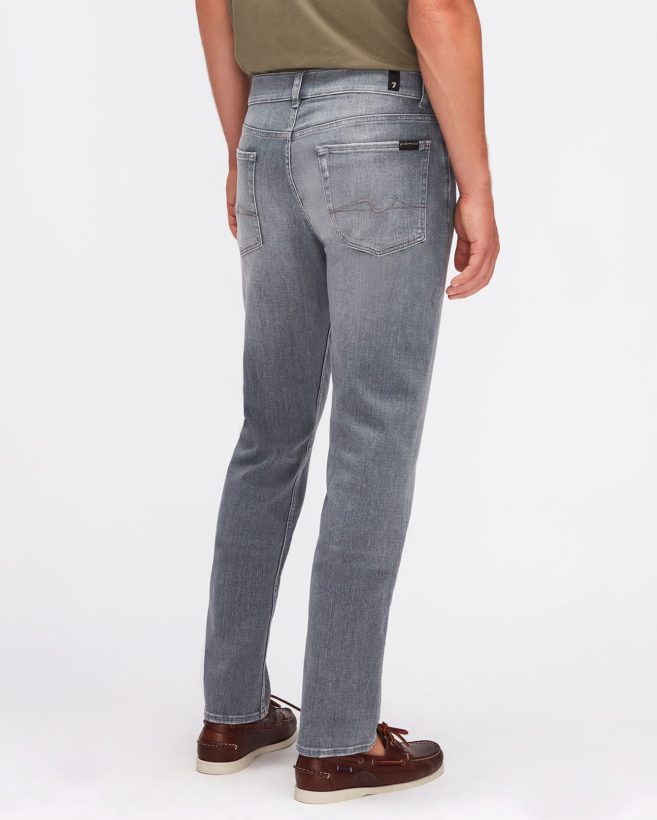 Light Grey SLIMMY Stretch Tek Free days 7 For All Mankind