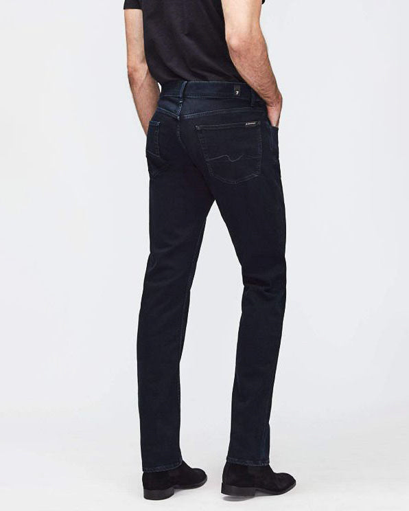 Dark Blue Slimmy Luxe Performance Eco Blue Black 7 For All Mankind