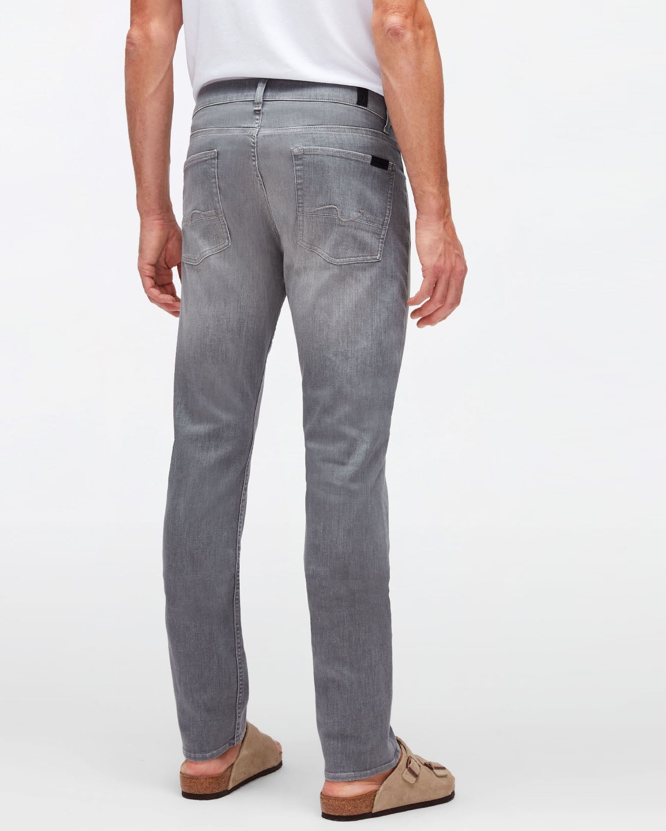 Light Grey Slimmy Eco Weightless Grey 7 For All Mankind