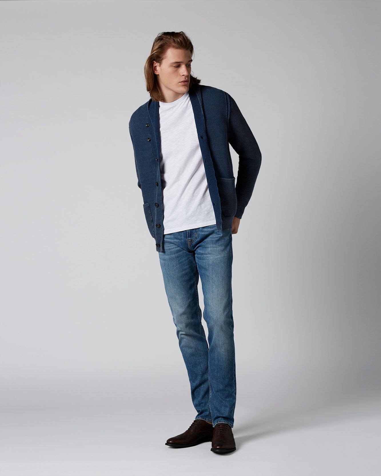 Light Blue Kayden Hanwell Light Blue With Embro Detail 7 For All Mankind