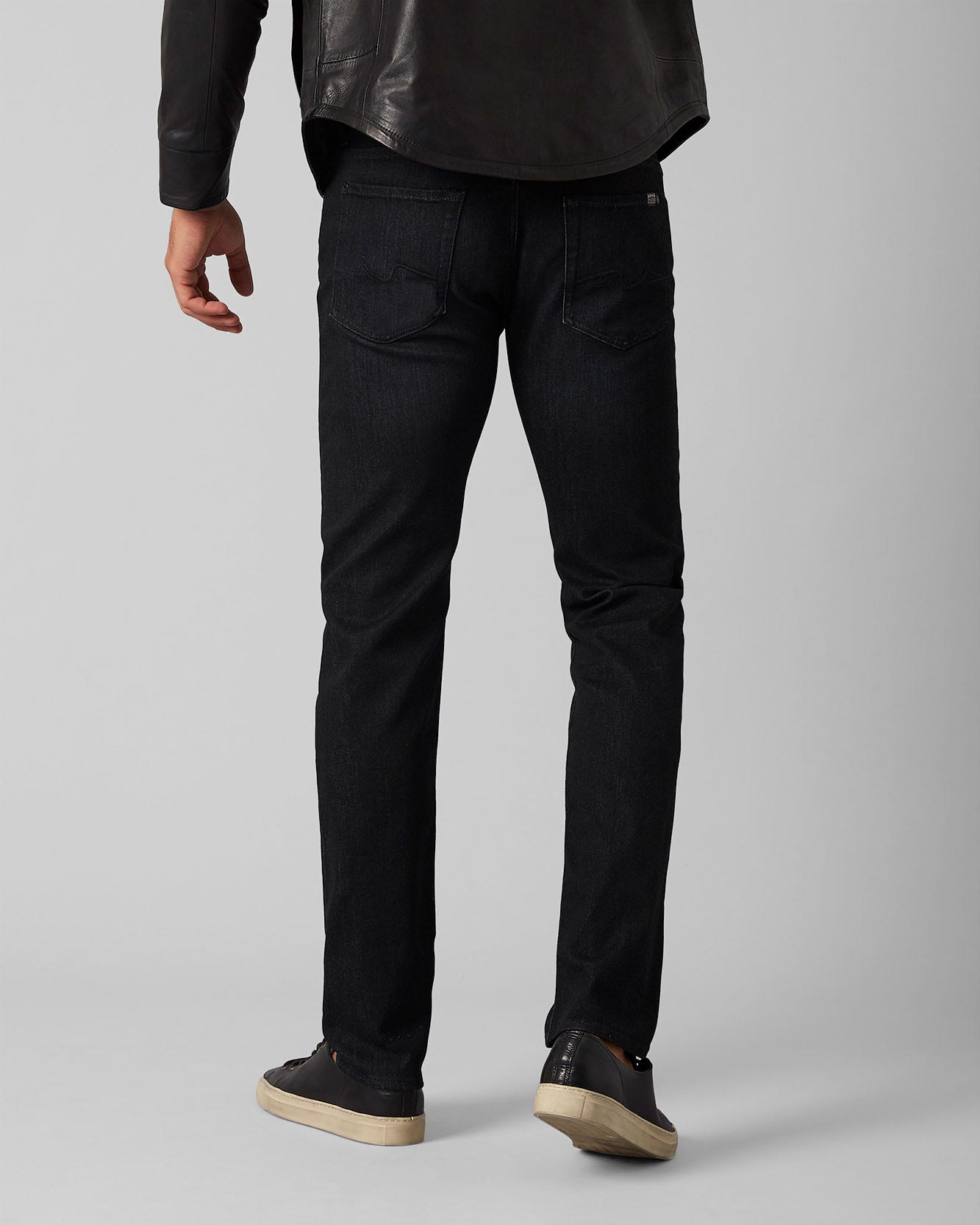 Black KAYDEN Luxe Performance Washed Black 7 For All Mankind