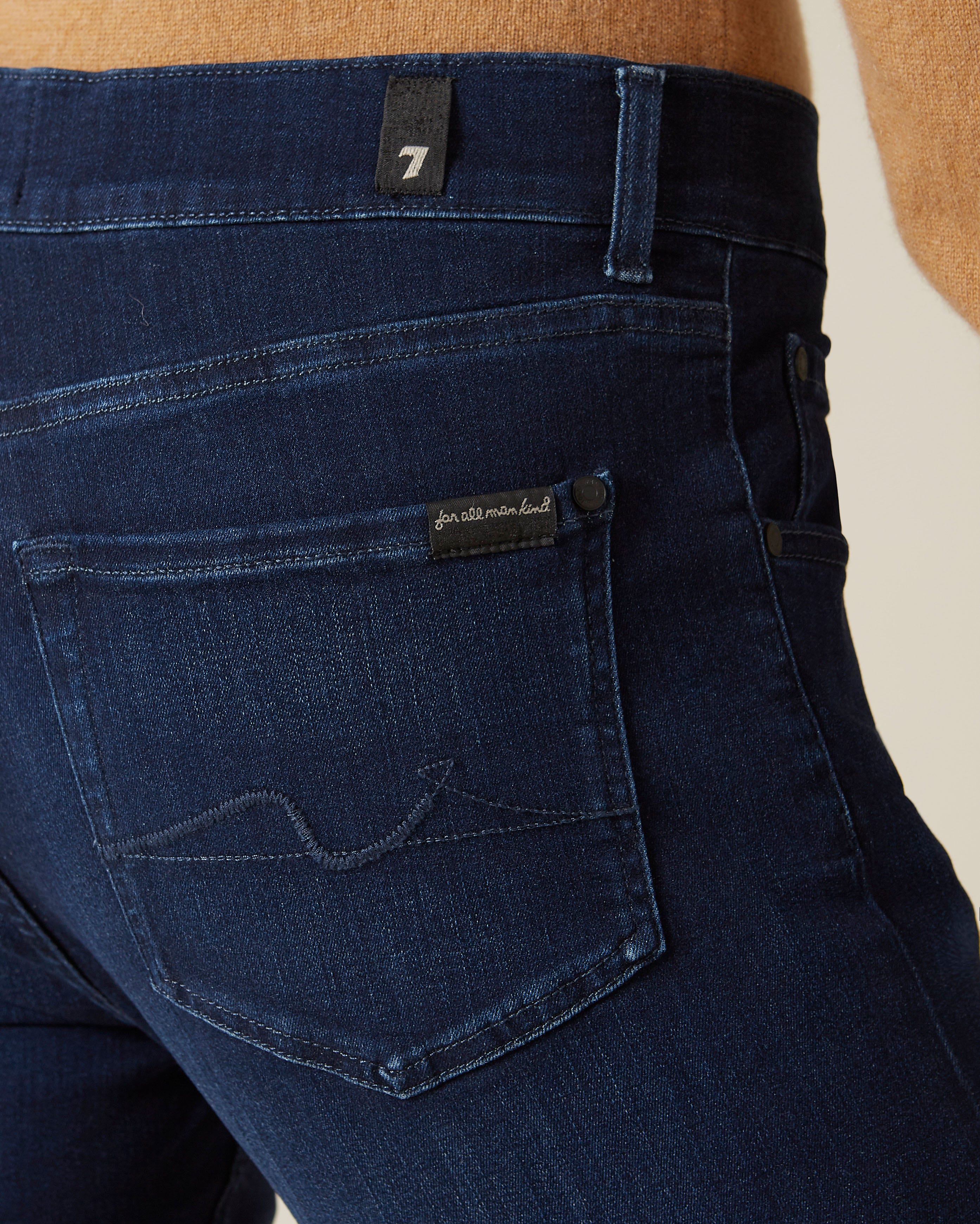 Dark Blue SLIMMY TAPERED Luxe Performance Plus Deep Blue 7 For All Mankind