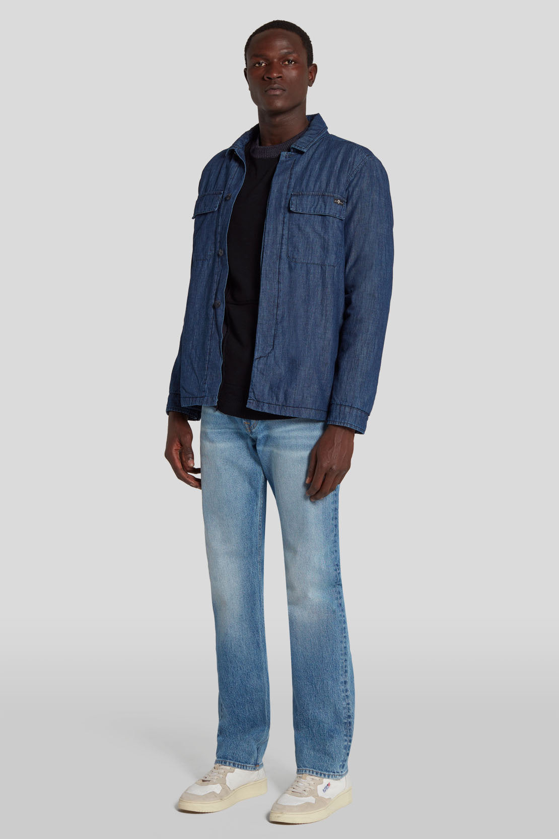 Overshirt Padded Chambray_JSOM188QCH_CH_05