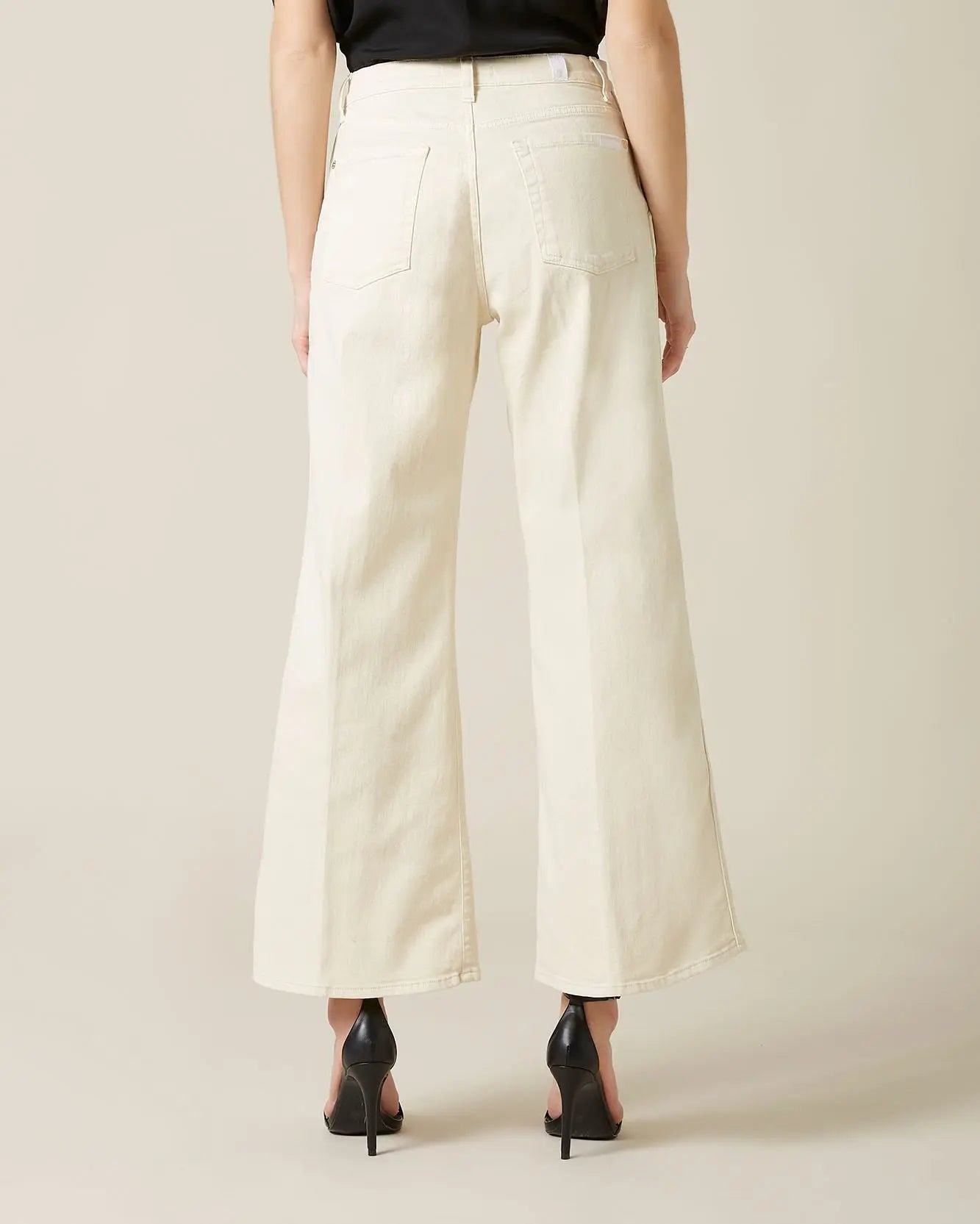 Beige LOTTA CROPPED Milk With Buttons - BEVAVA