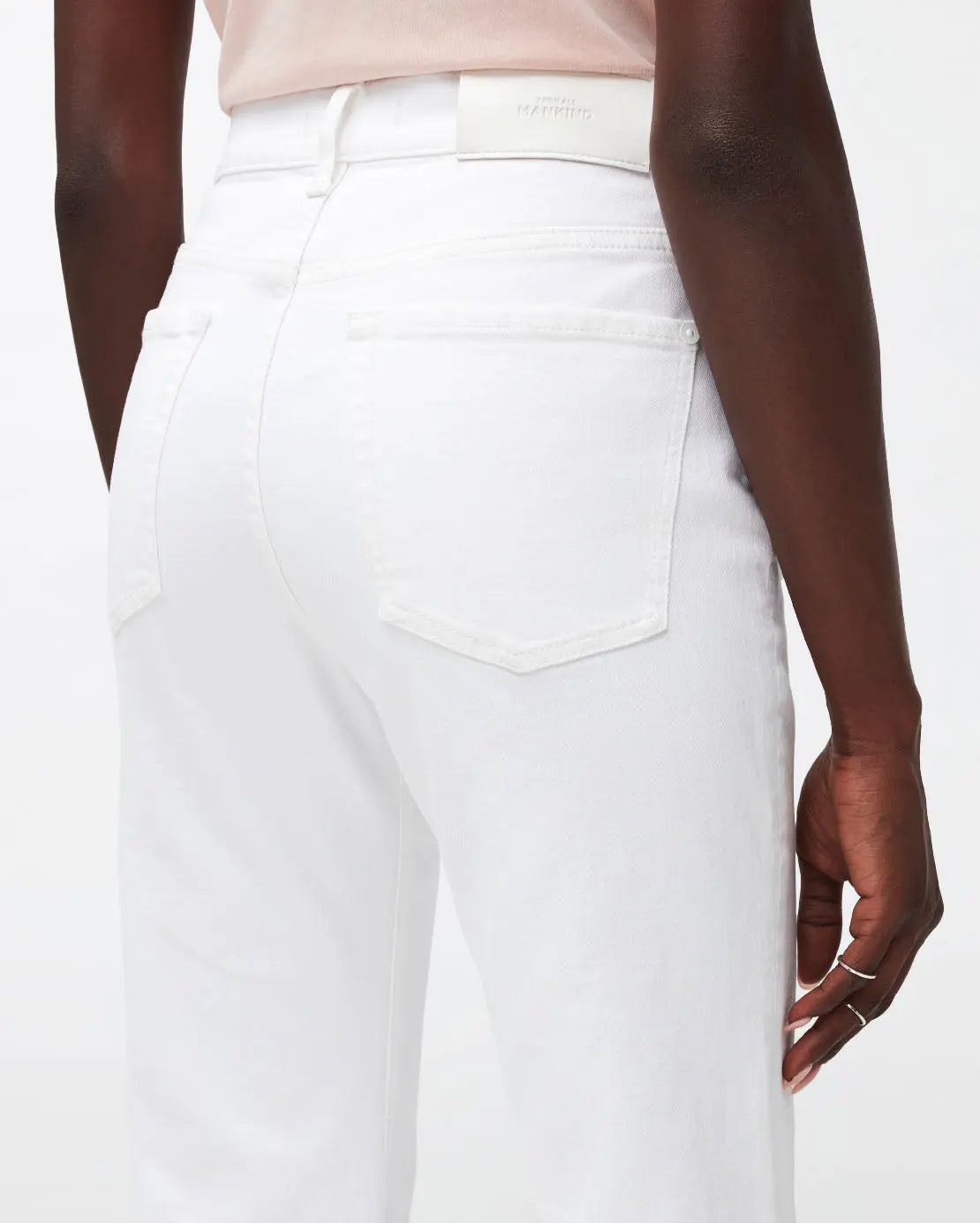 White Riley Sneaker Boot Canvas Ripped With Slash - BEVAVA