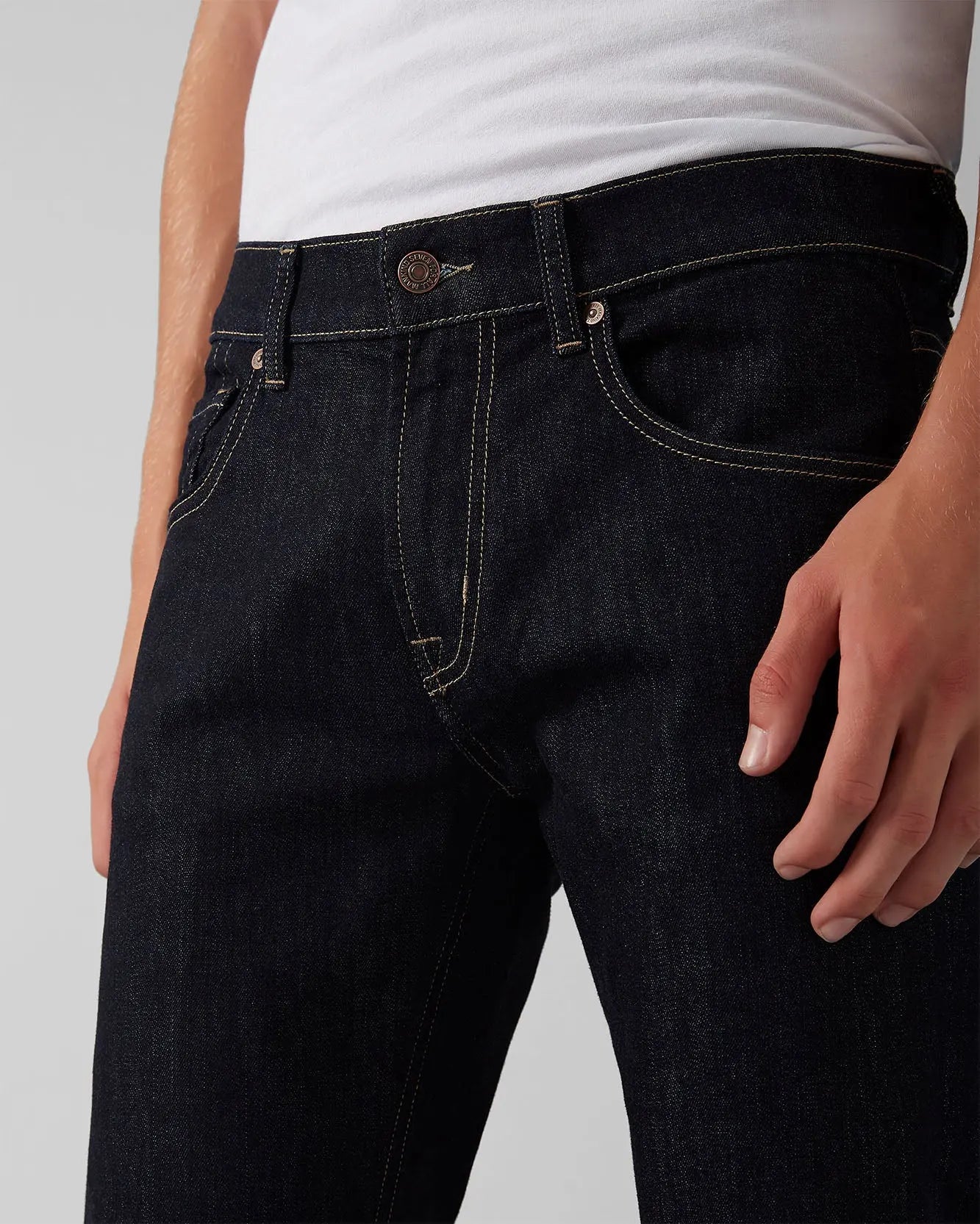 Dark Blue The Straight New York Rinse - BEVAVA