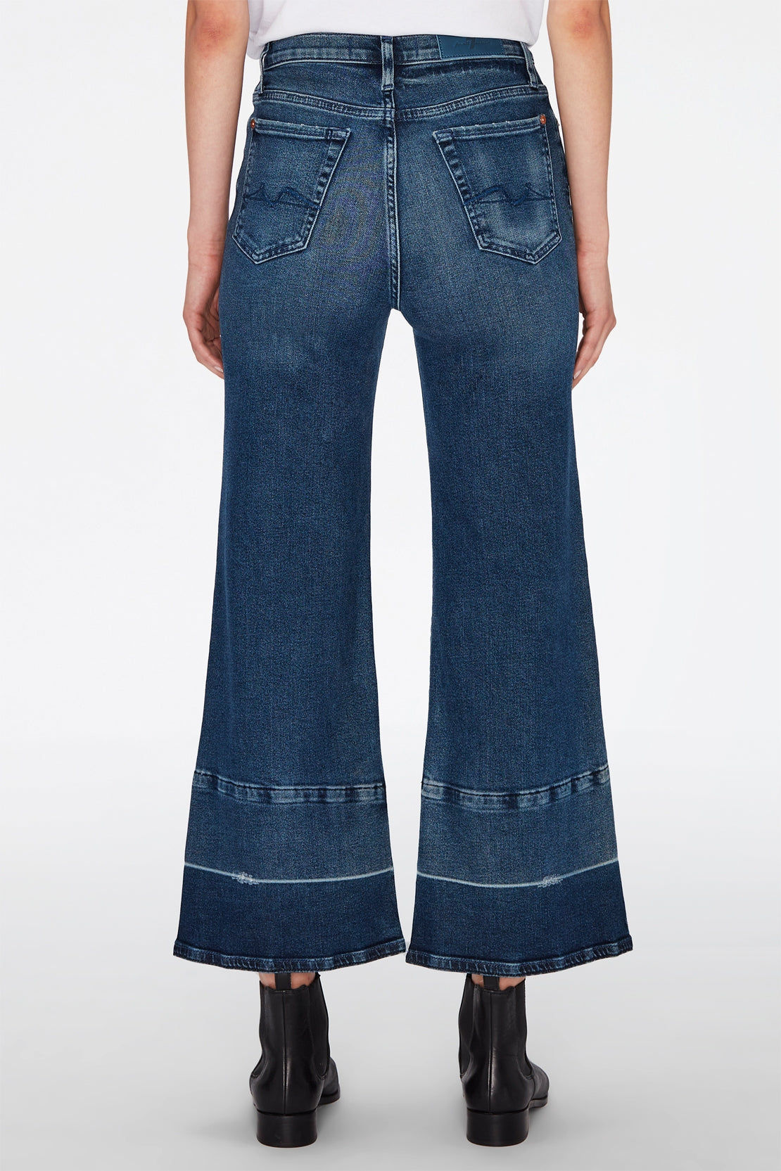 The Cropped Jo Luxe Vintage Spotlight With Let Down Hem 7 For All Mankind