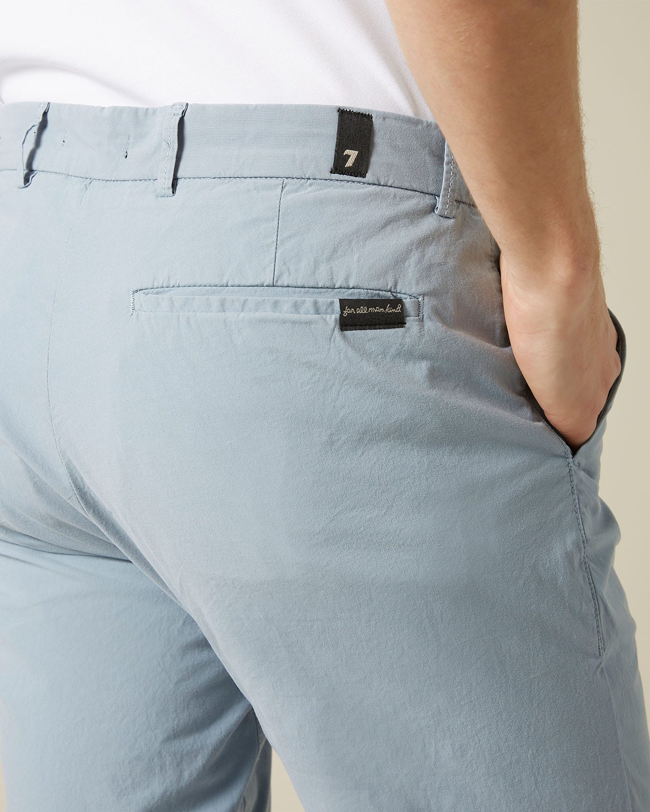 Light Blue SLIMMY CHINO Weightless Colors Light Blue 7 For All Mankind