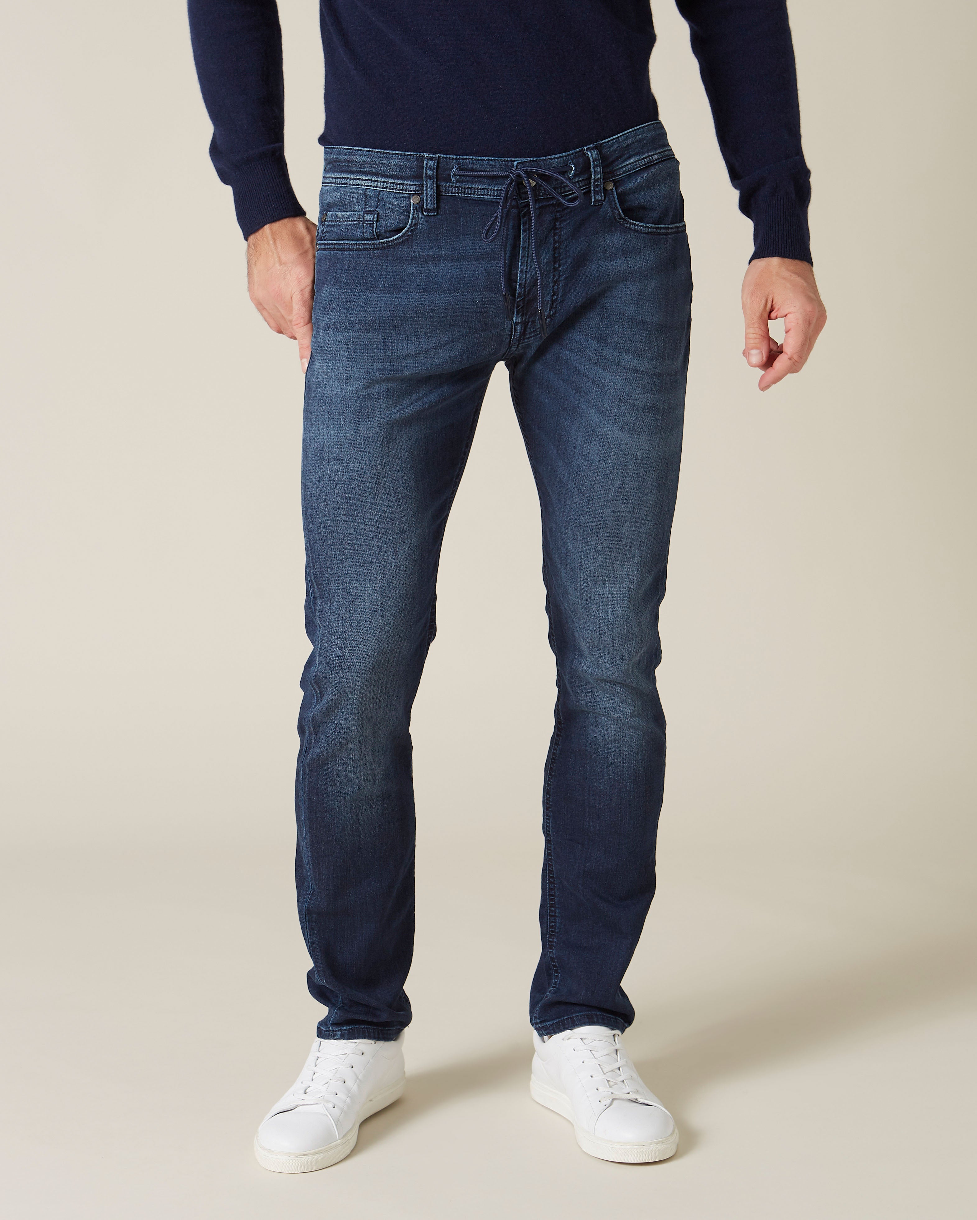 Middle Blue RONNIE J Luxe Jogger Eternal Dark Blue 7 For All Mankind