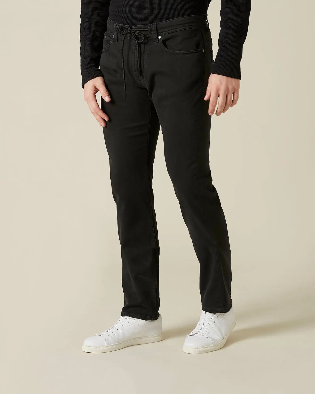 Black Ronnie J Luxe Jogger Colors Black - BEVAVA