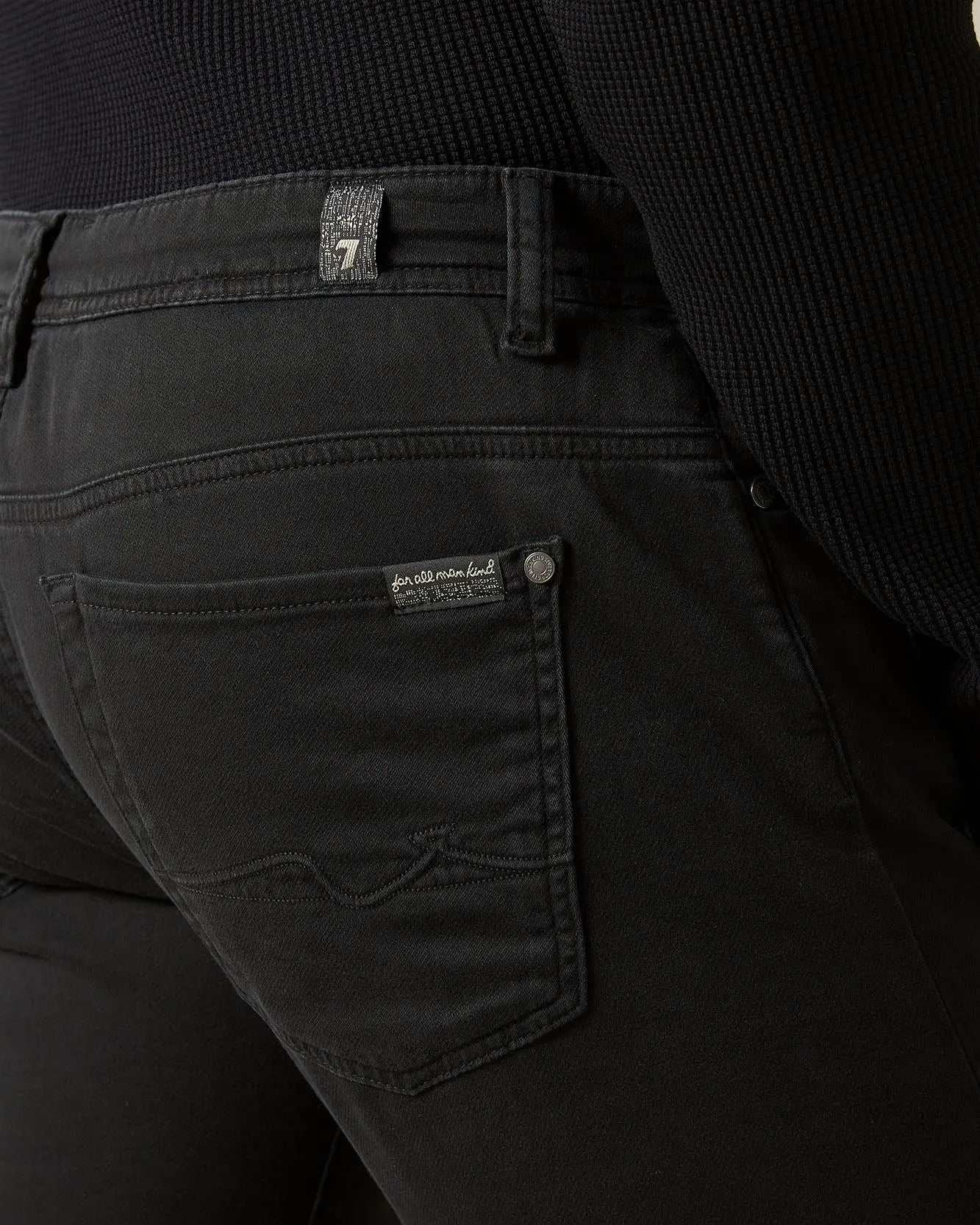 Black Ronnie J Luxe Jogger Colors Black - BEVAVA