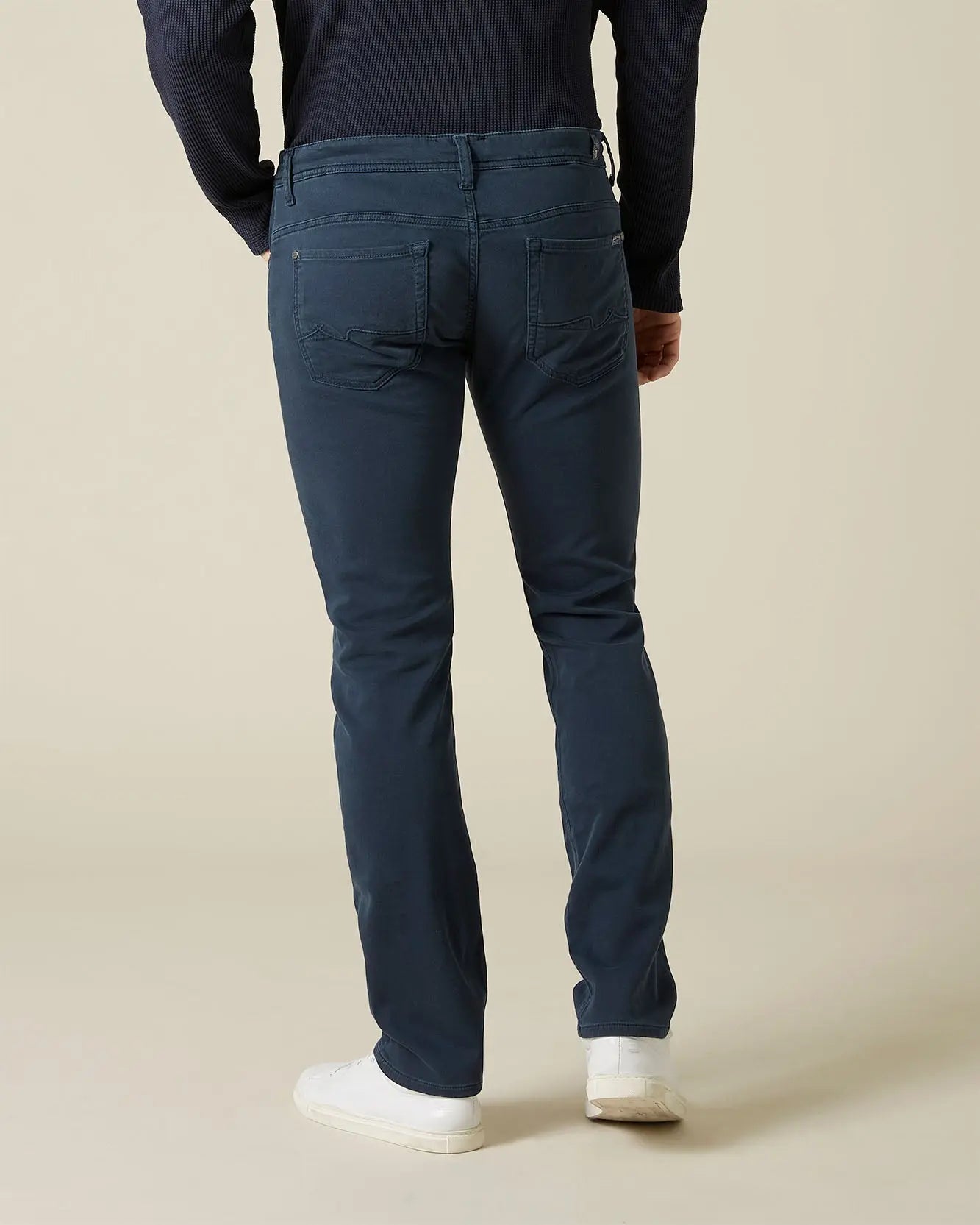 Dark Blue Ronnie J Luxe Jogger Colors Navy - BEVAVA