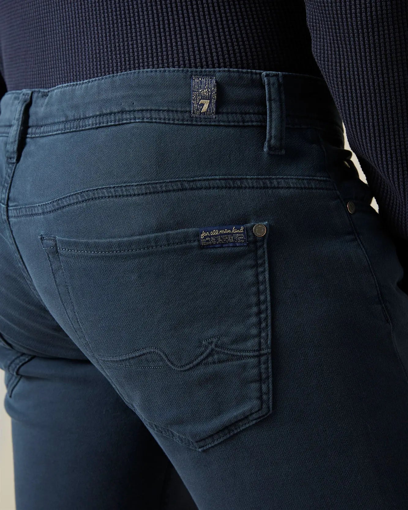 Dark Blue Ronnie J Luxe Jogger Colors Navy - BEVAVA