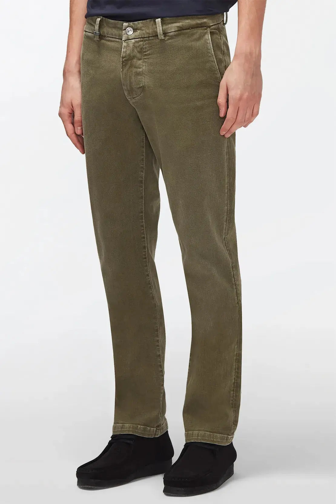 Slimmy Chino Tap. Stretch Tek Colors Forest - BEVAVA