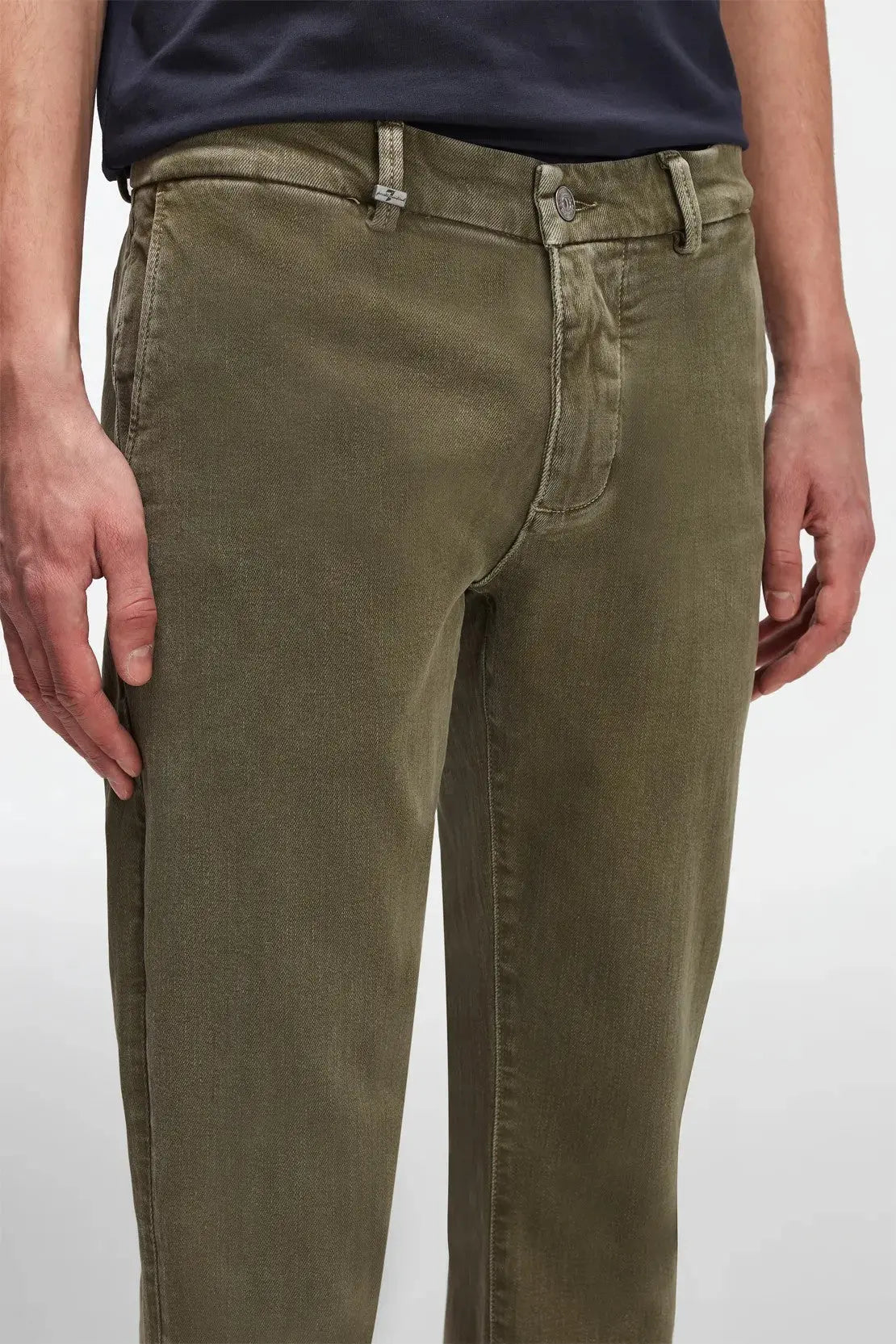 Slimmy Chino Tap. Stretch Tek Colors Forest - BEVAVA