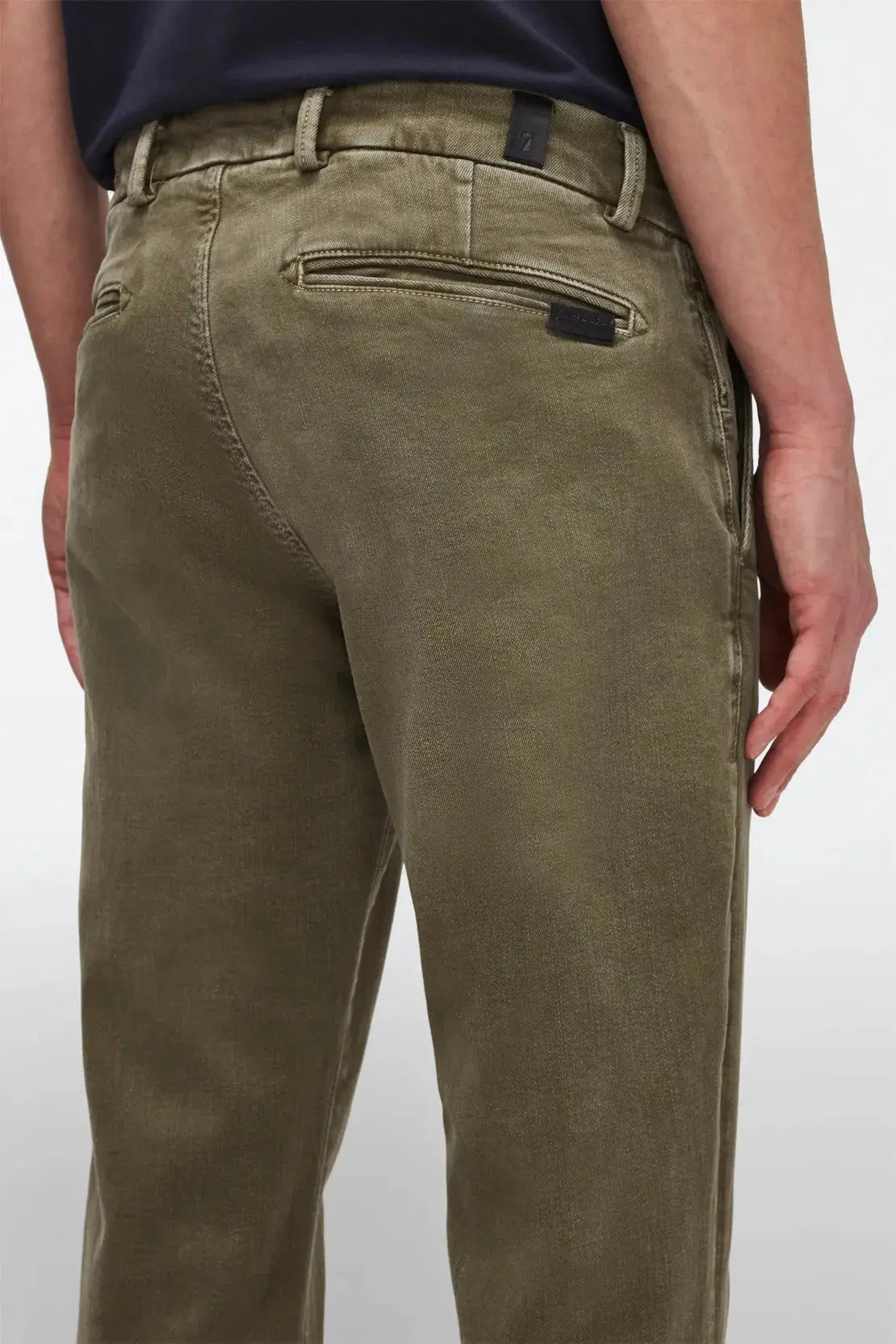 Slimmy Chino Tap. Stretch Tek Colors Forest - BEVAVA