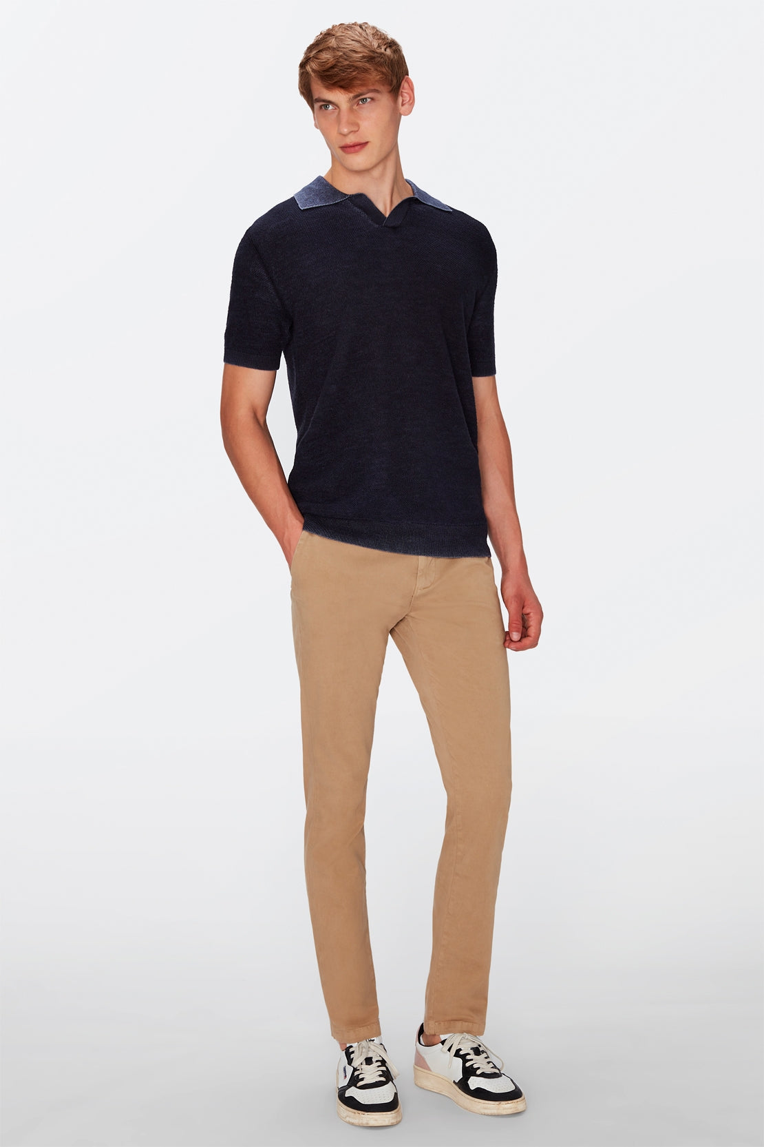 Slimmy Chino Tap. Luxe Performance Sateen Bamboo 7 For All Mankind