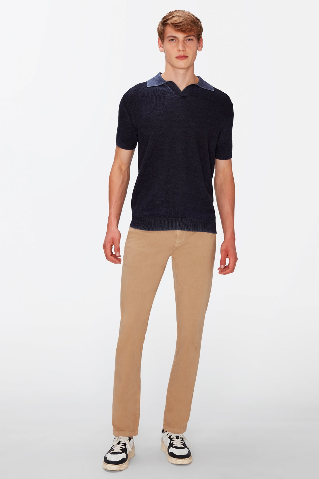 Slimmy Chino Tap. Luxe Performance Sateen Bamboo 7 For All Mankind