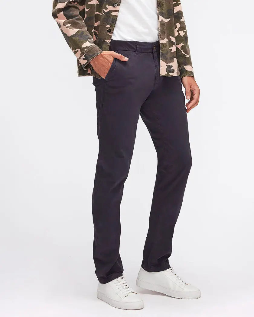 Dark Blue Slimmy Chino Tap. Weightless Colors Navy - BEVAVA