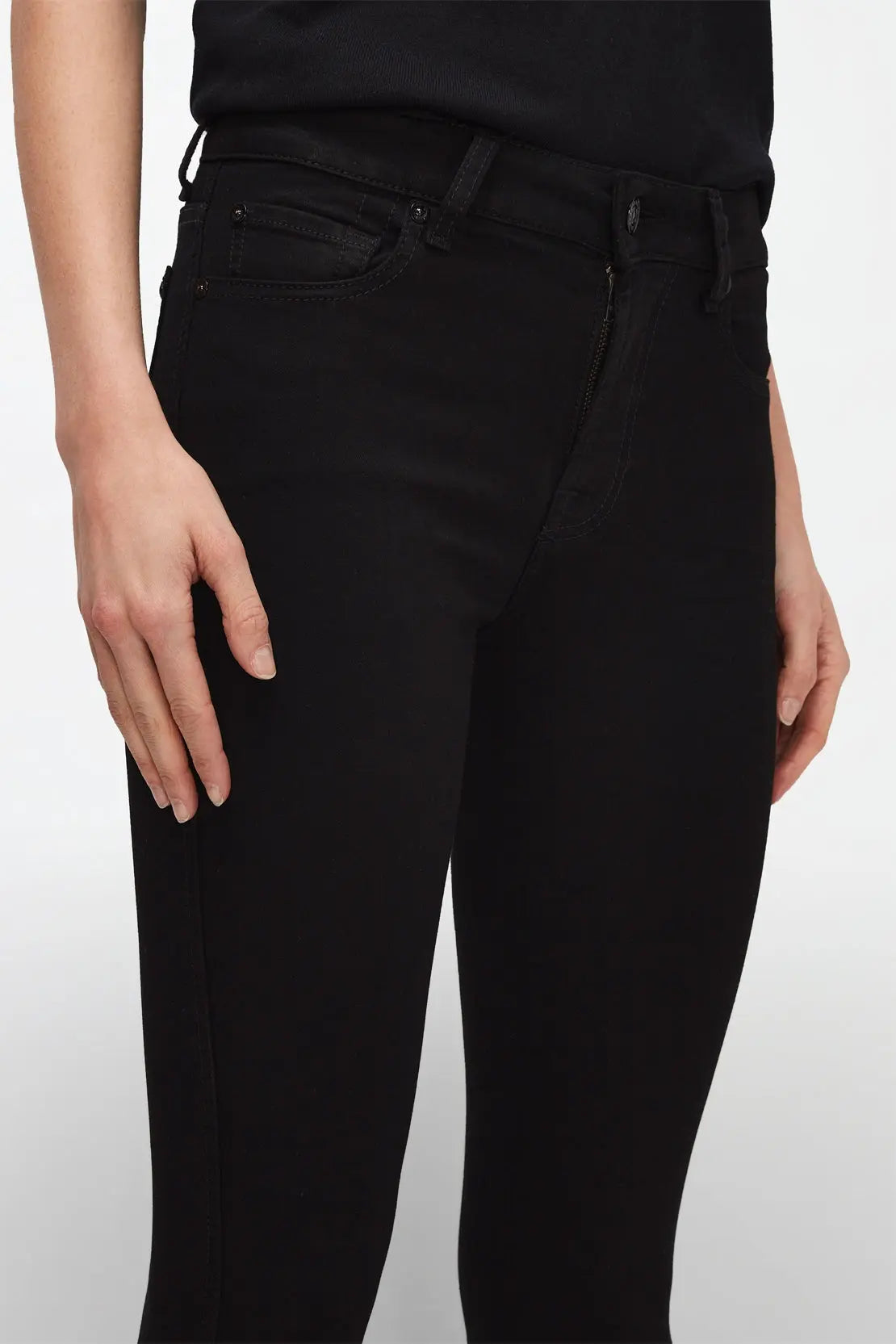 Kimmie Straight B(Air) Eco Rinsed Black - BEVAVA