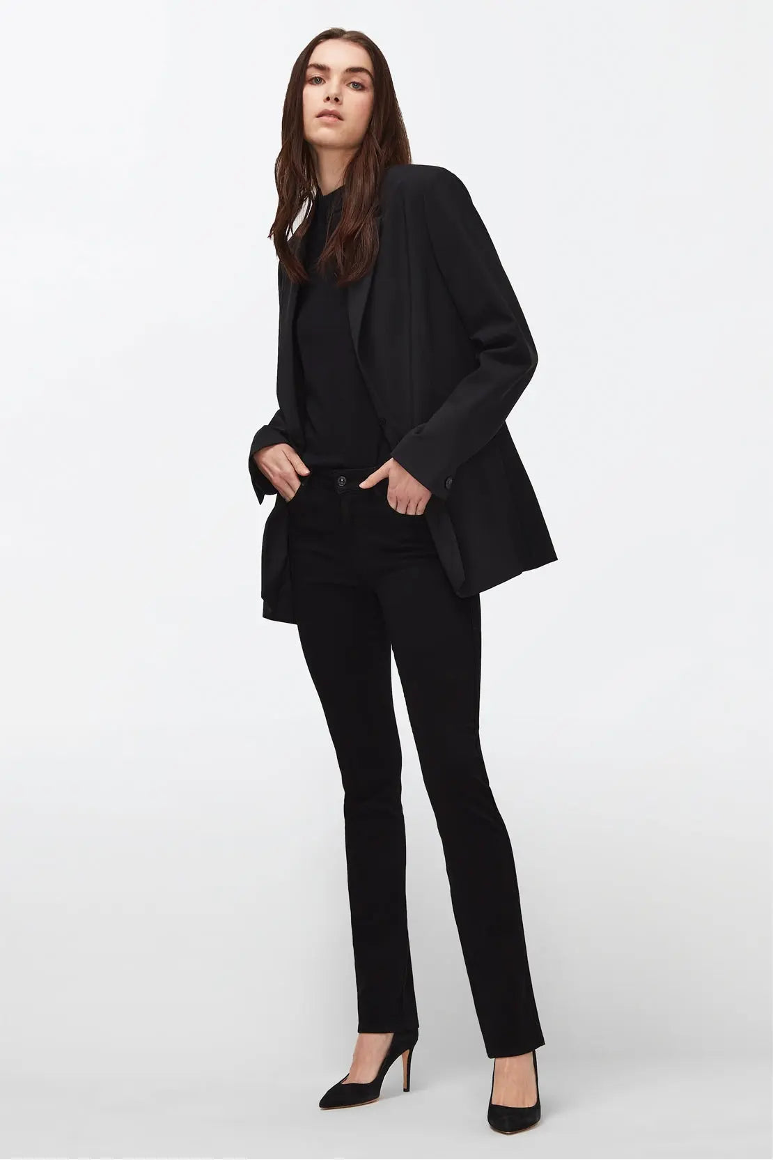 Kimmie Straight B(Air) Eco Rinsed Black - BEVAVA