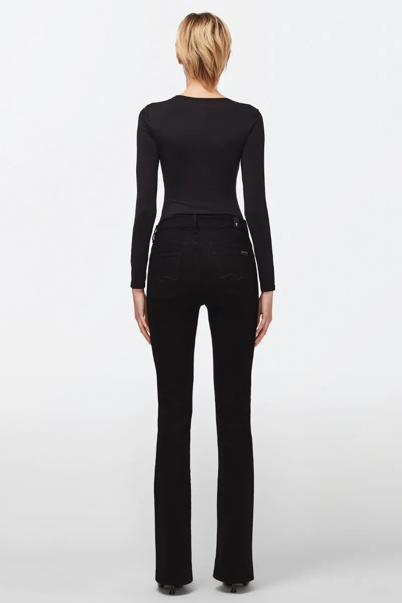 Bootcut Bair Eco Rinsed Black 7 For All Mankind