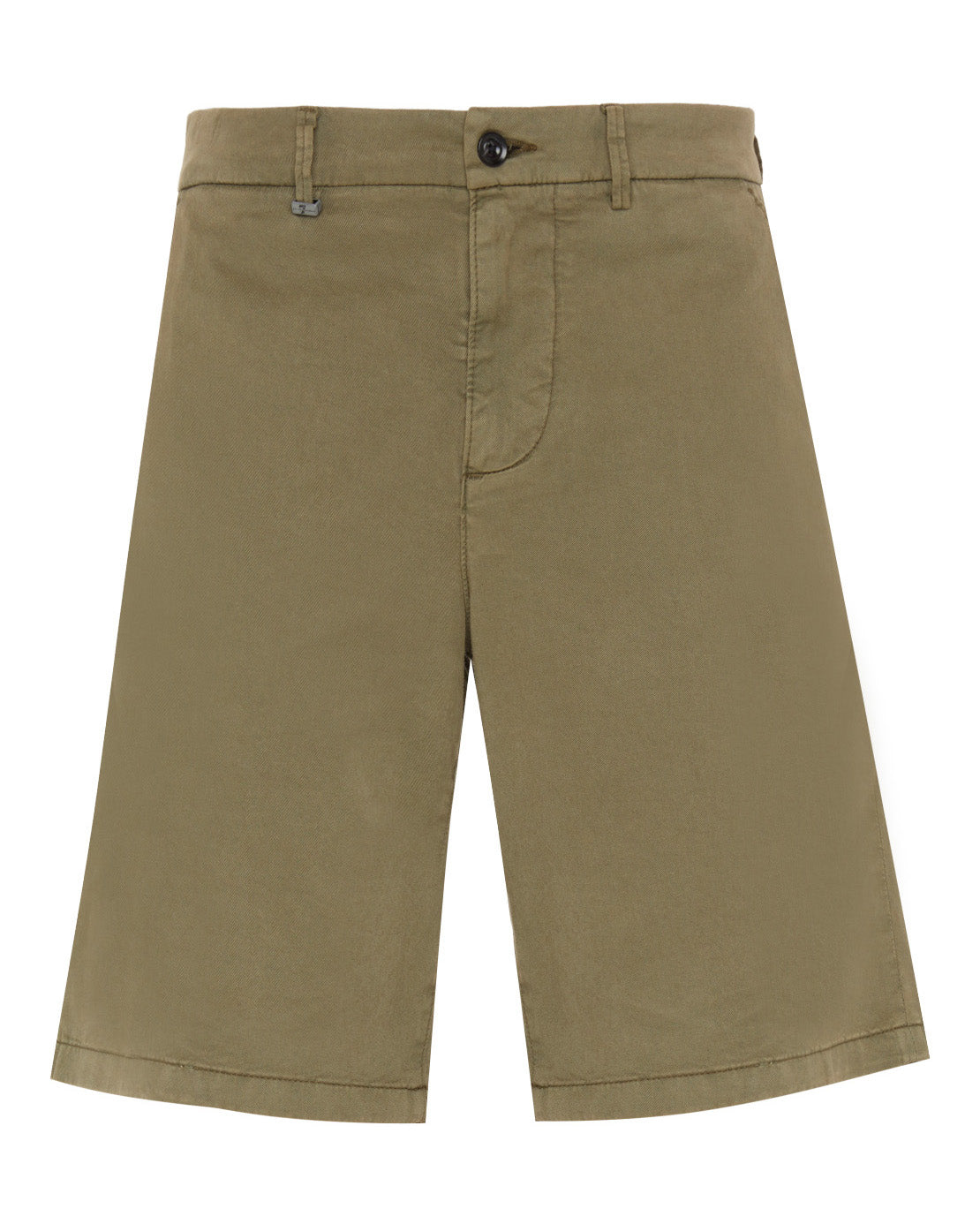 Kaki Slimmy Chino Shorts Weightless Colors Moss 7 For All Mankind