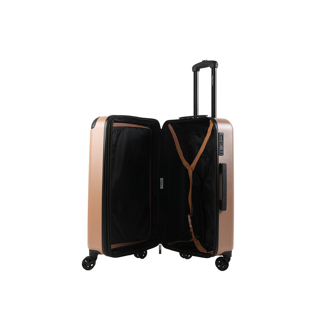Calvin Klein Brown Medium Luggage-4