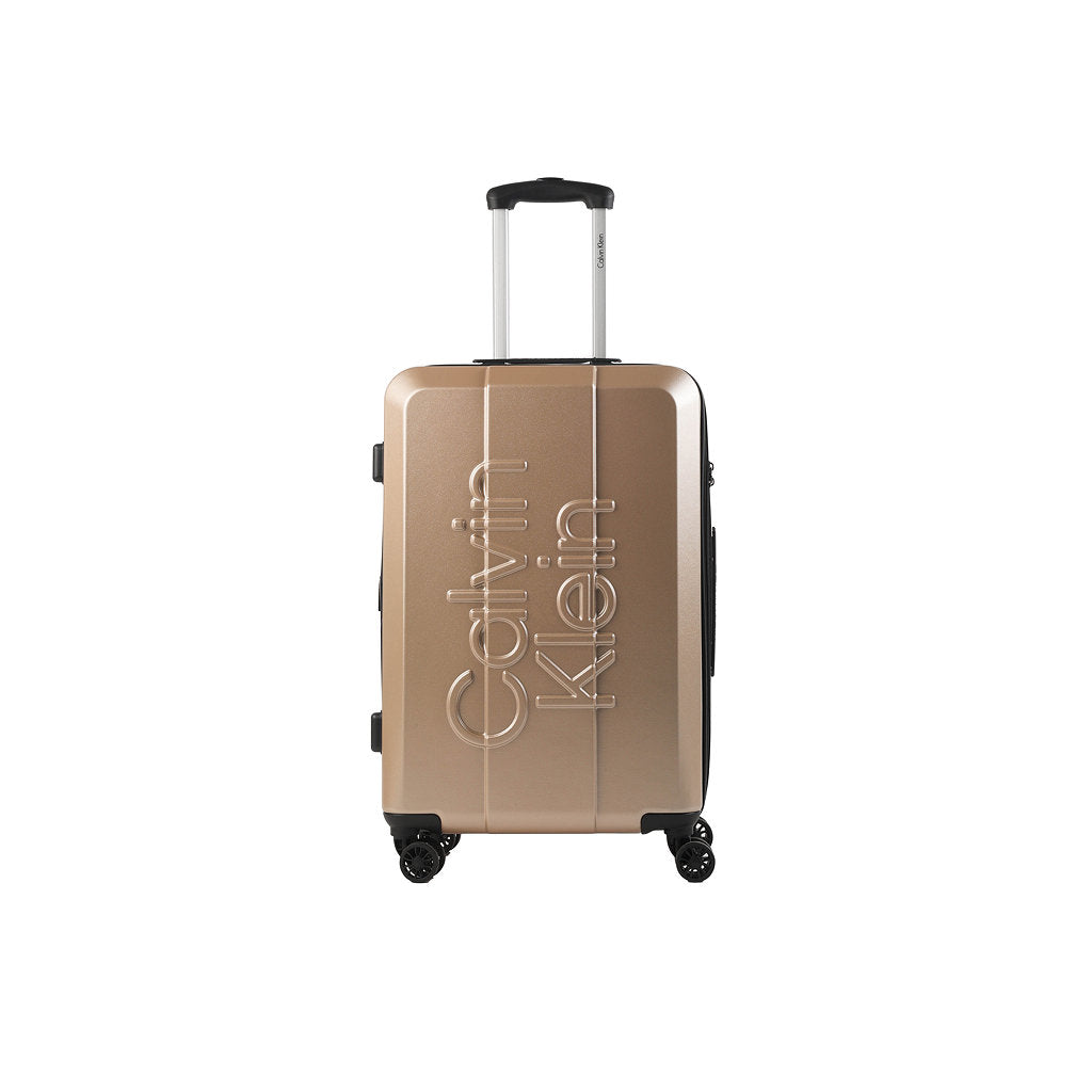 Calvin Klein Brown Medium Luggage-1