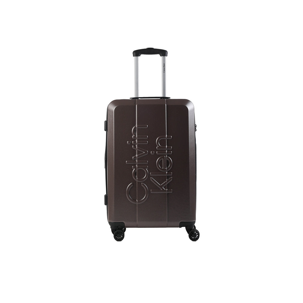 Calvin Klein Brown Medium Luggage-1