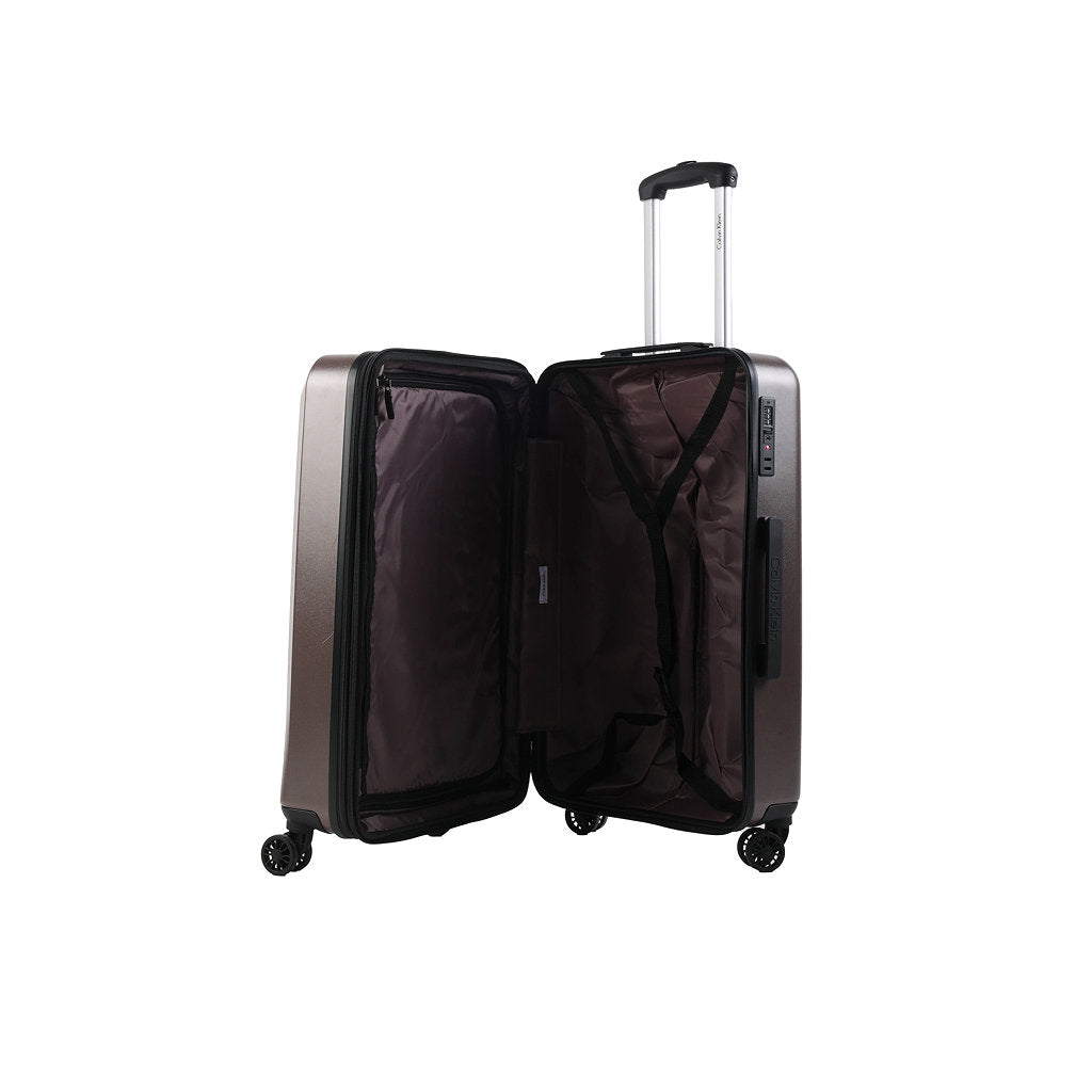 Calvin Klein Brown Medium Luggage-4