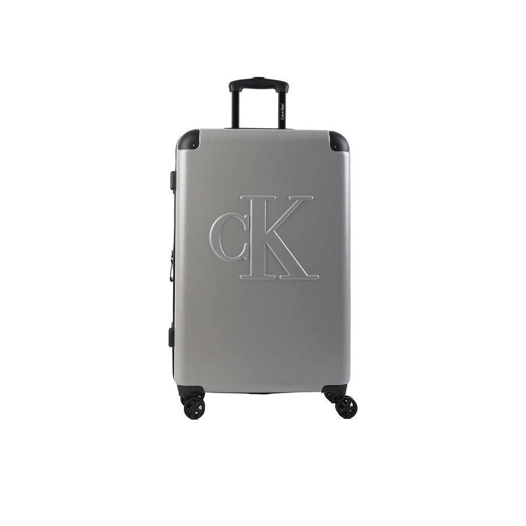 Calvin Klein Grey Large Luggage-1
