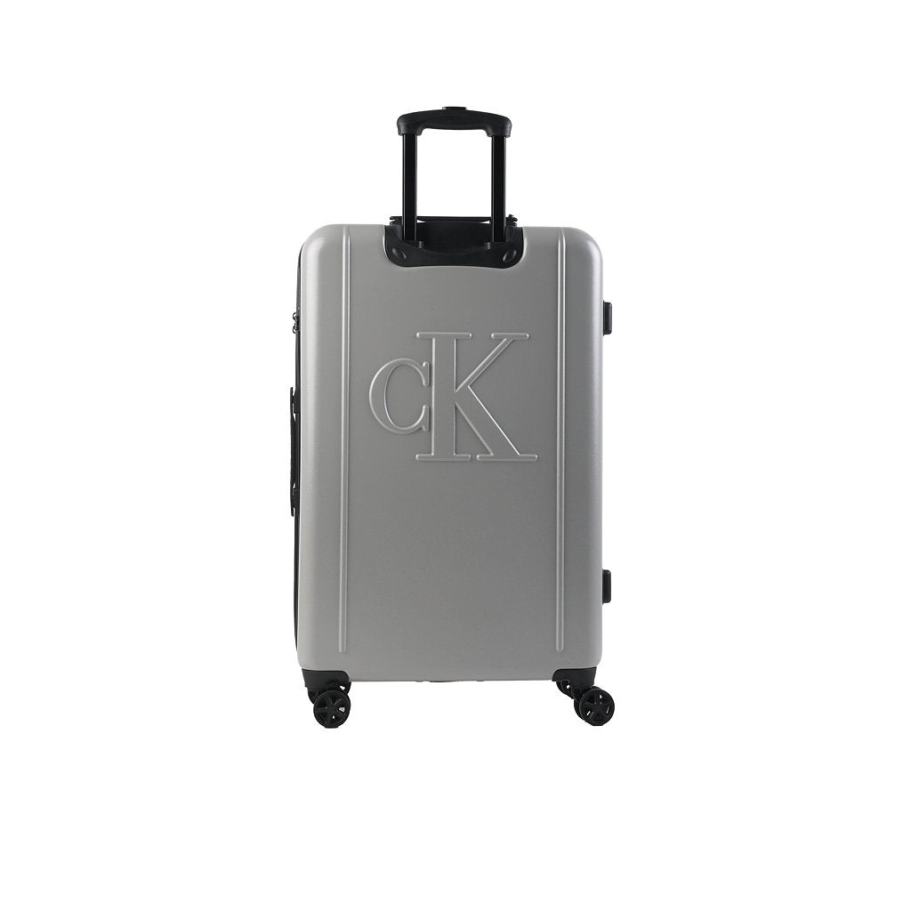 Calvin Klein Grey Large Luggage-3