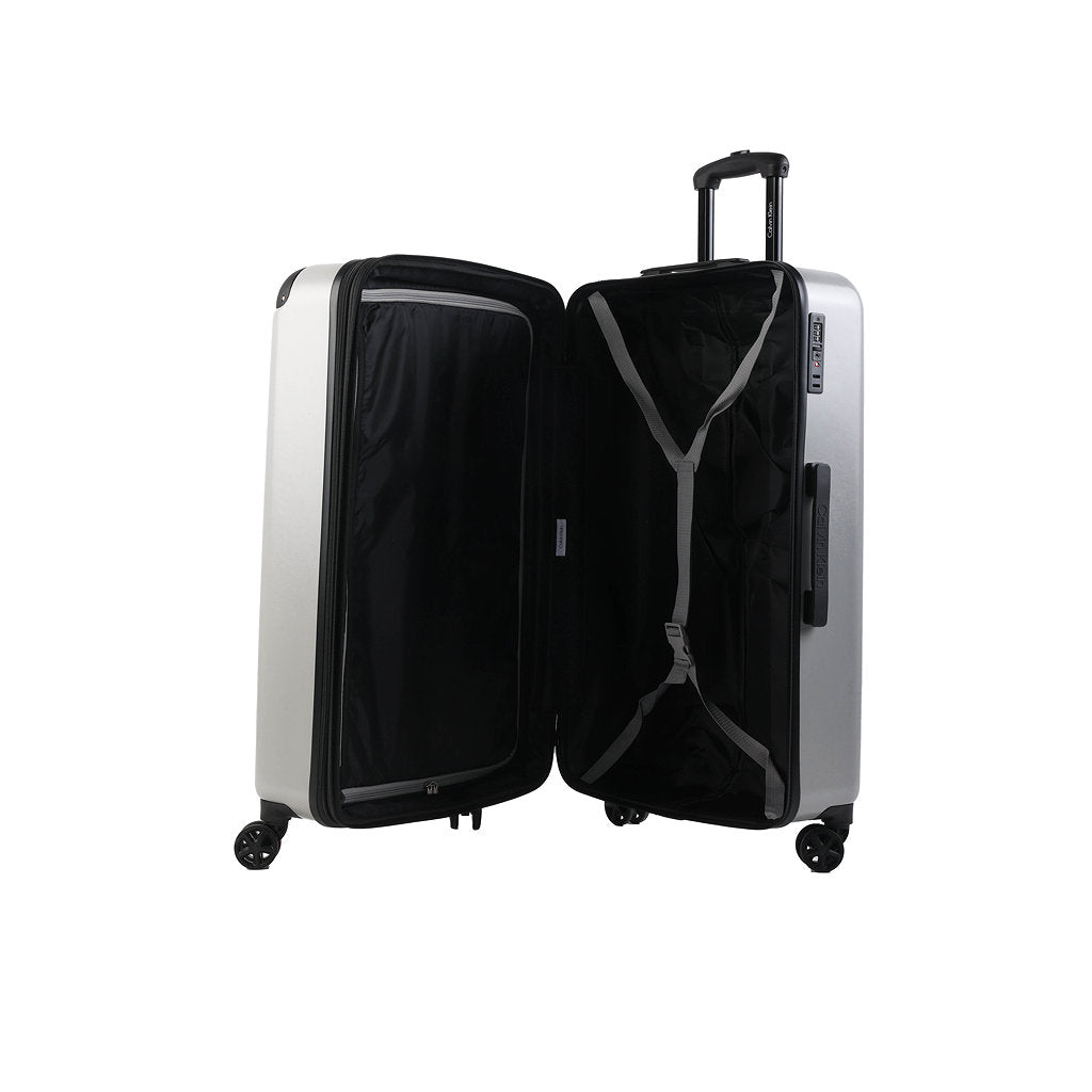 Calvin Klein Grey Large Luggage-4