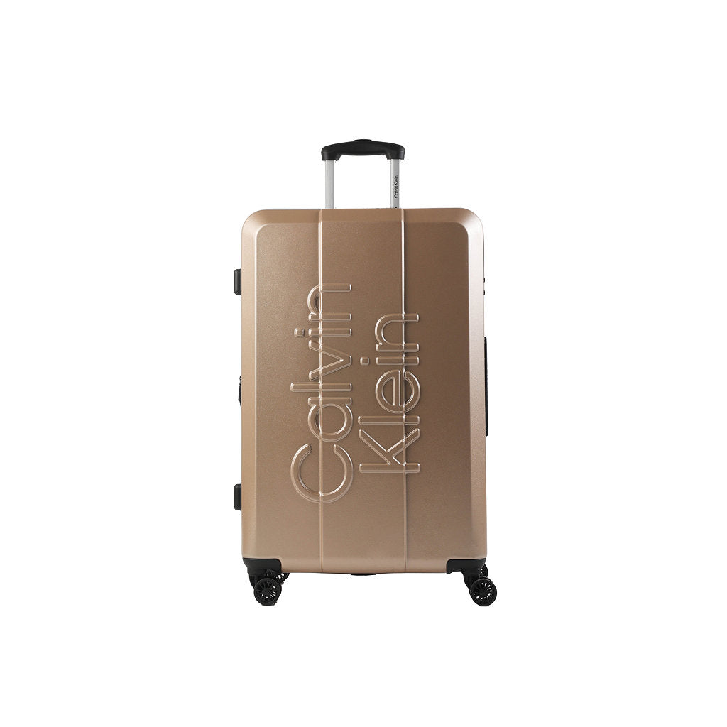 Calvin Klein Brown Large Luggage-1