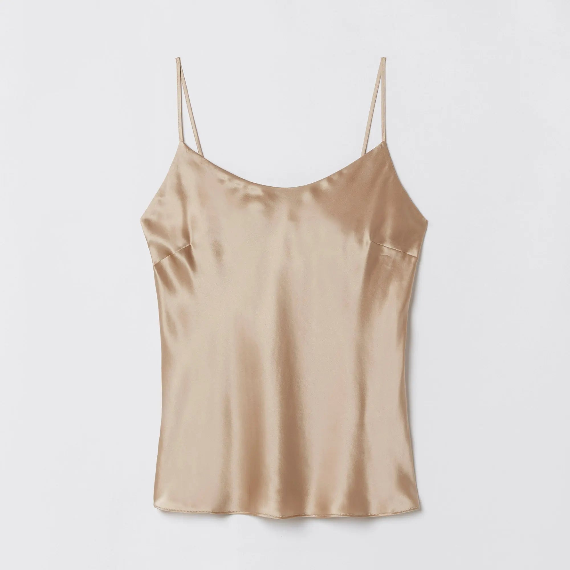Beige Top - Silk Touch - BEVAVA