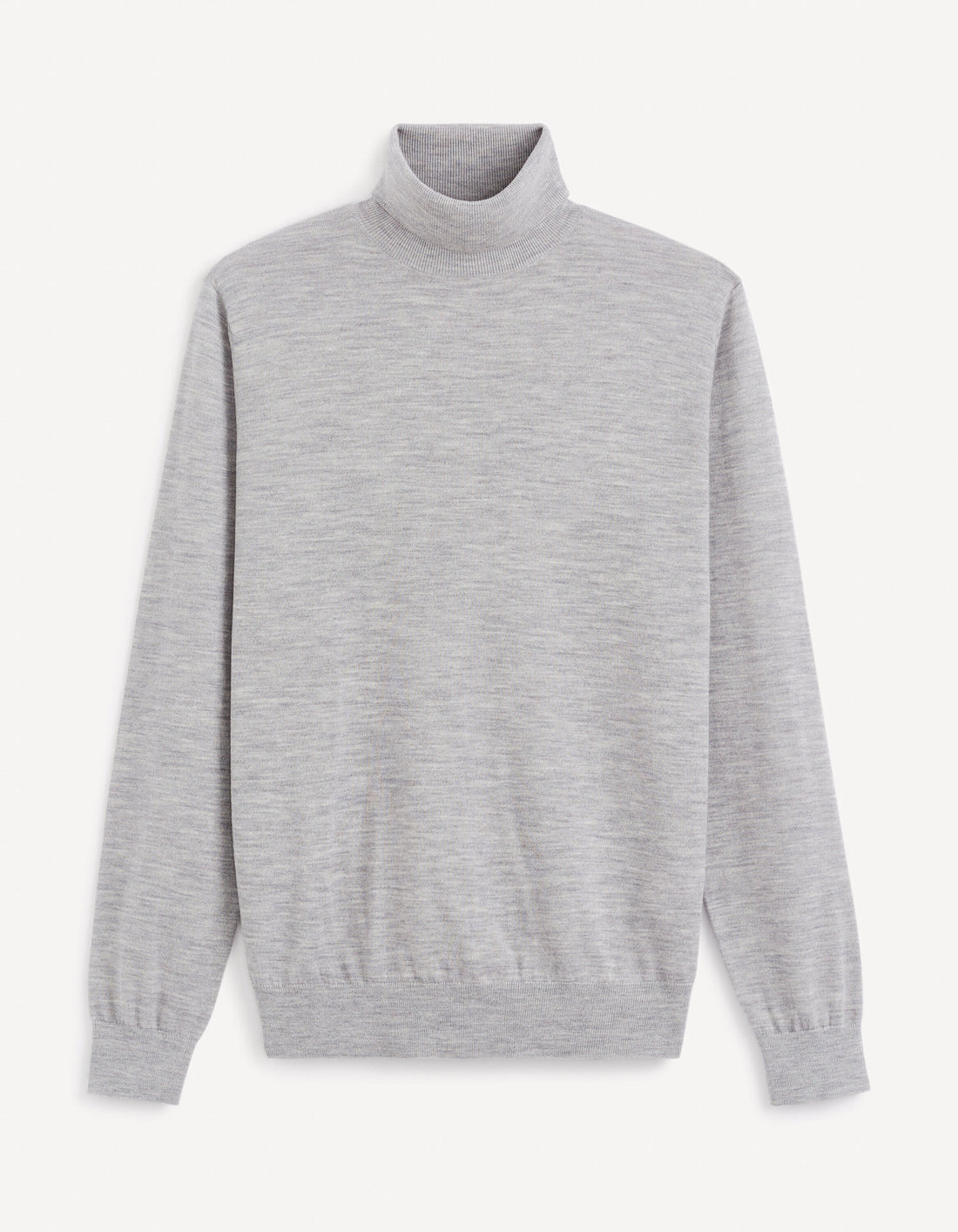 Turtleneck Sweater 100% Merino Wool_MENOS_GREY MEL_02