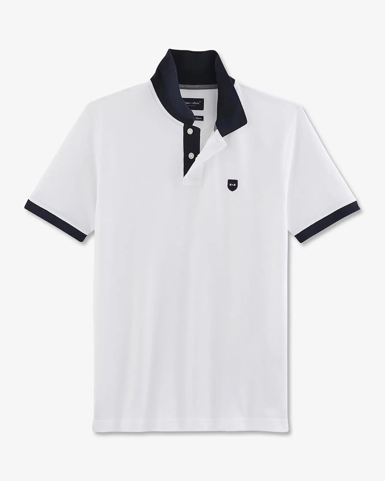 White Polo Manches Courtes - BEVAVA