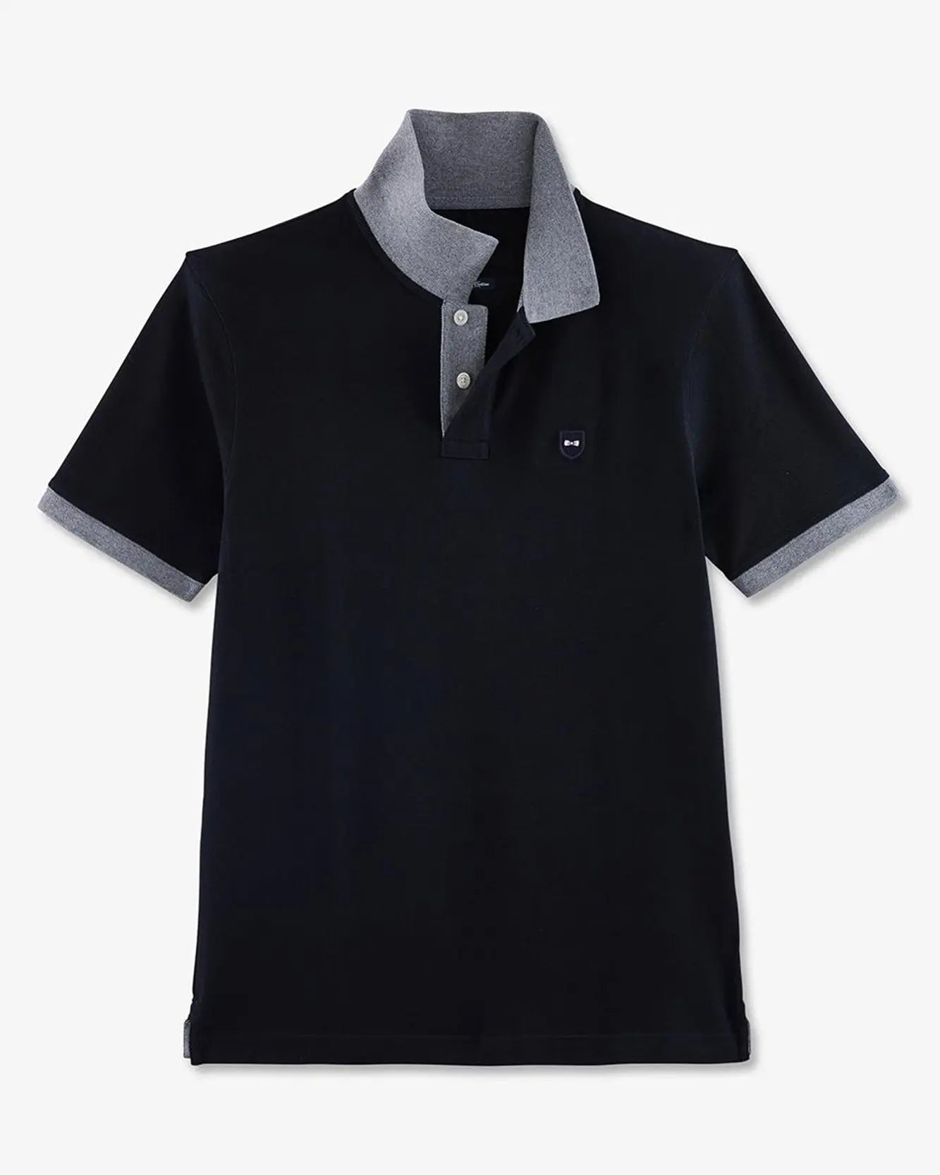 Black Polo Manches Courtes - BEVAVA